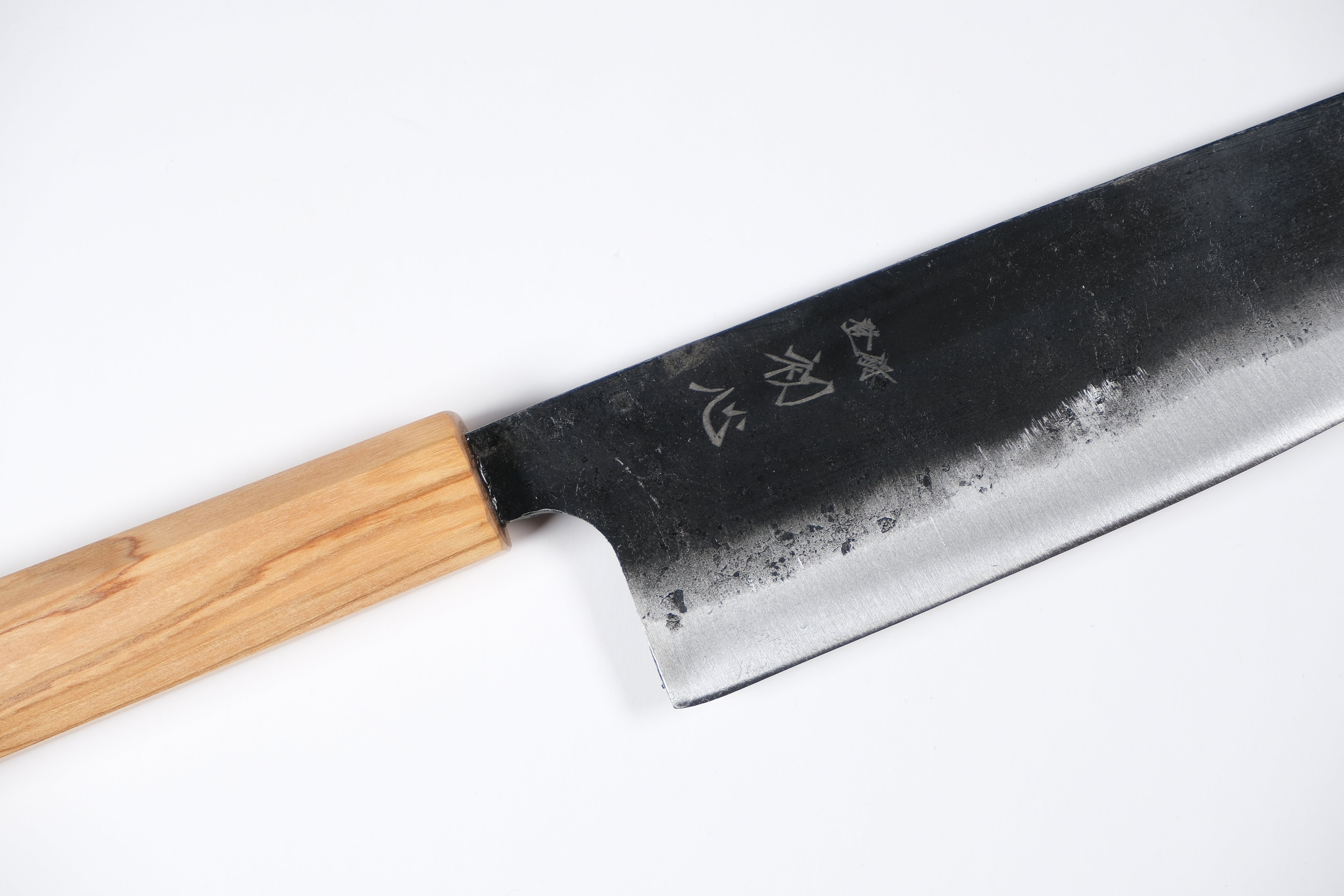 Hatsukokoro Aogami #2 Bunka - Kurouchi 165mm - Zeytin Ağacı