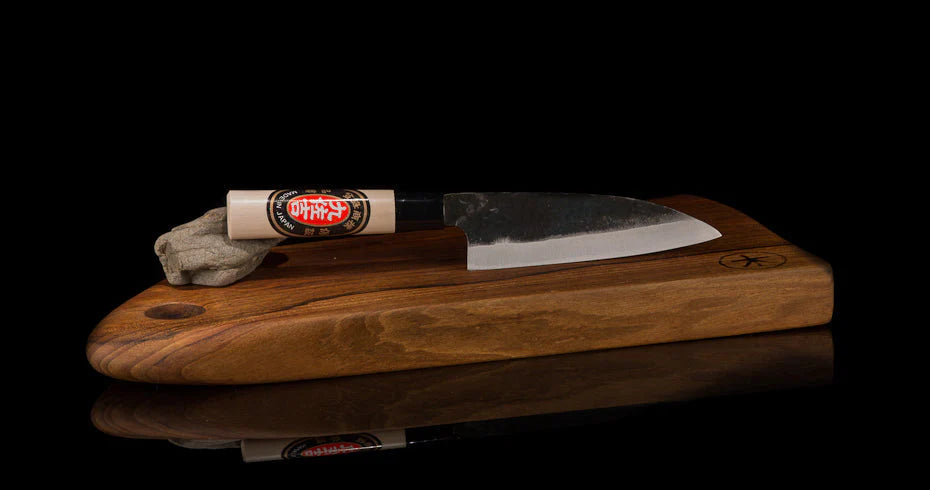 Yoshida Hamono SUJ-2  Ryo-Deba - Kurouchi 170mm