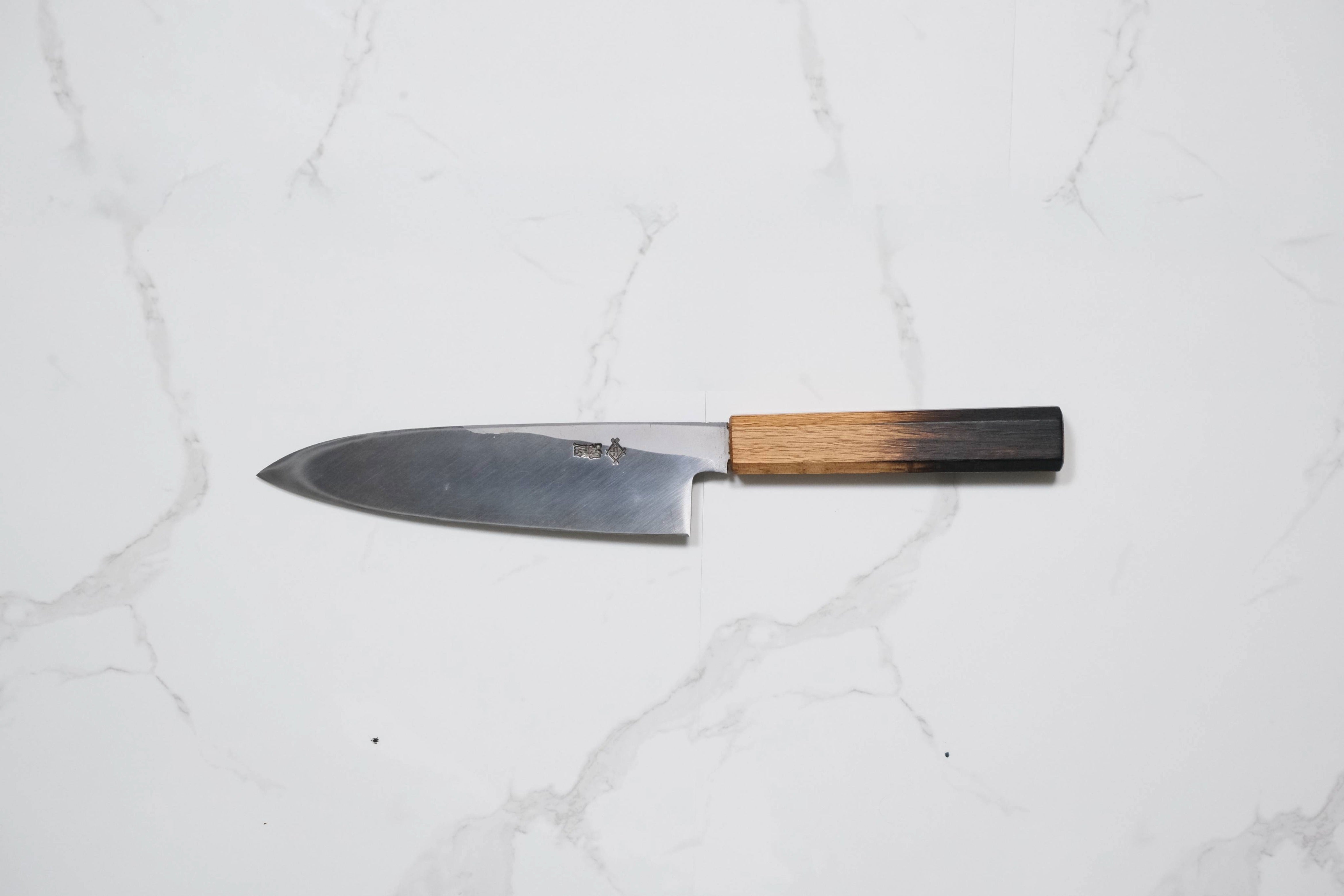 Itsuo Doi Aogami #2 Funayuki - Siyah Tsuchime (Flame)