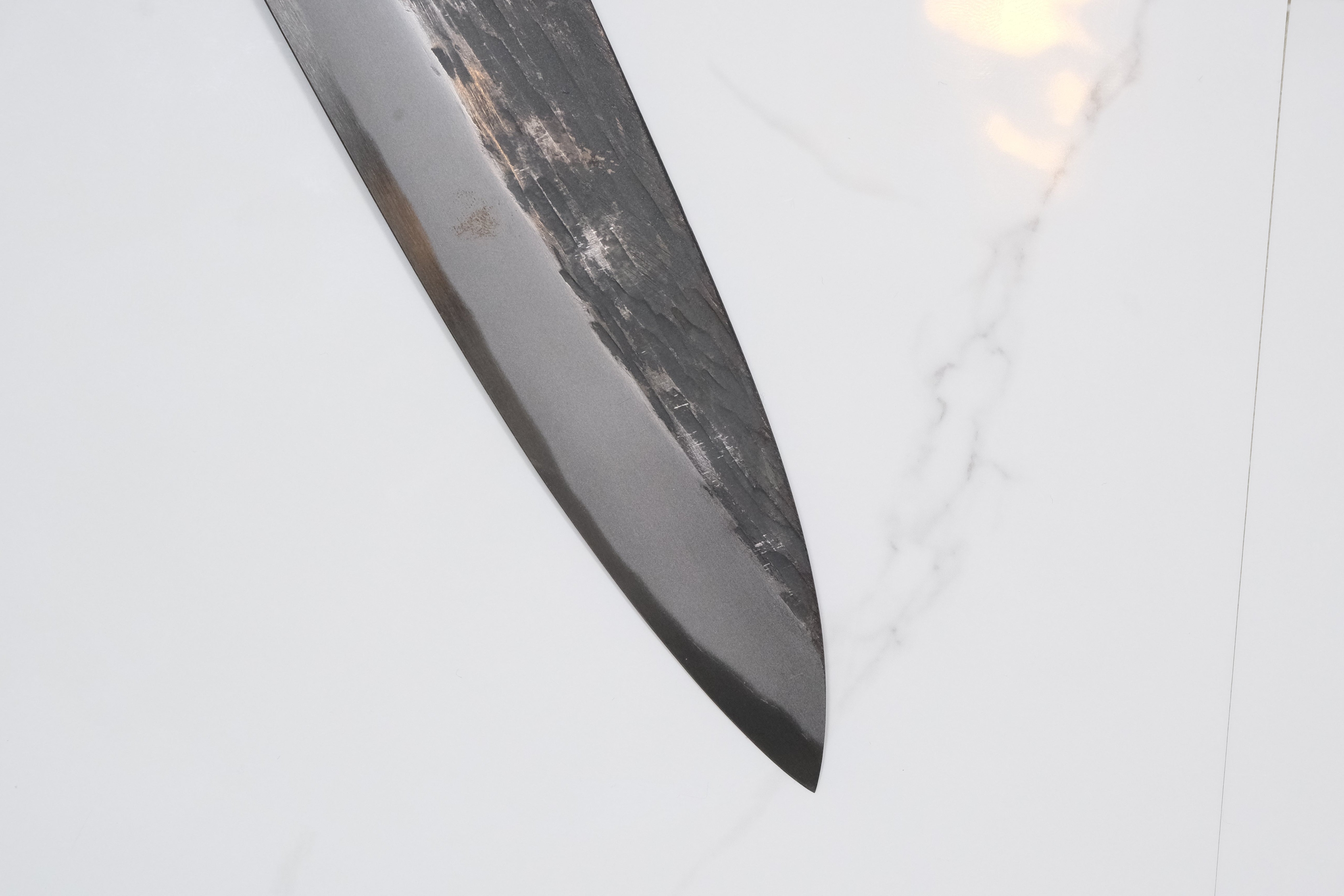 Itsuo Doi Shirogami #3 Funayuki - Siyah Tsuchime (Indigo)