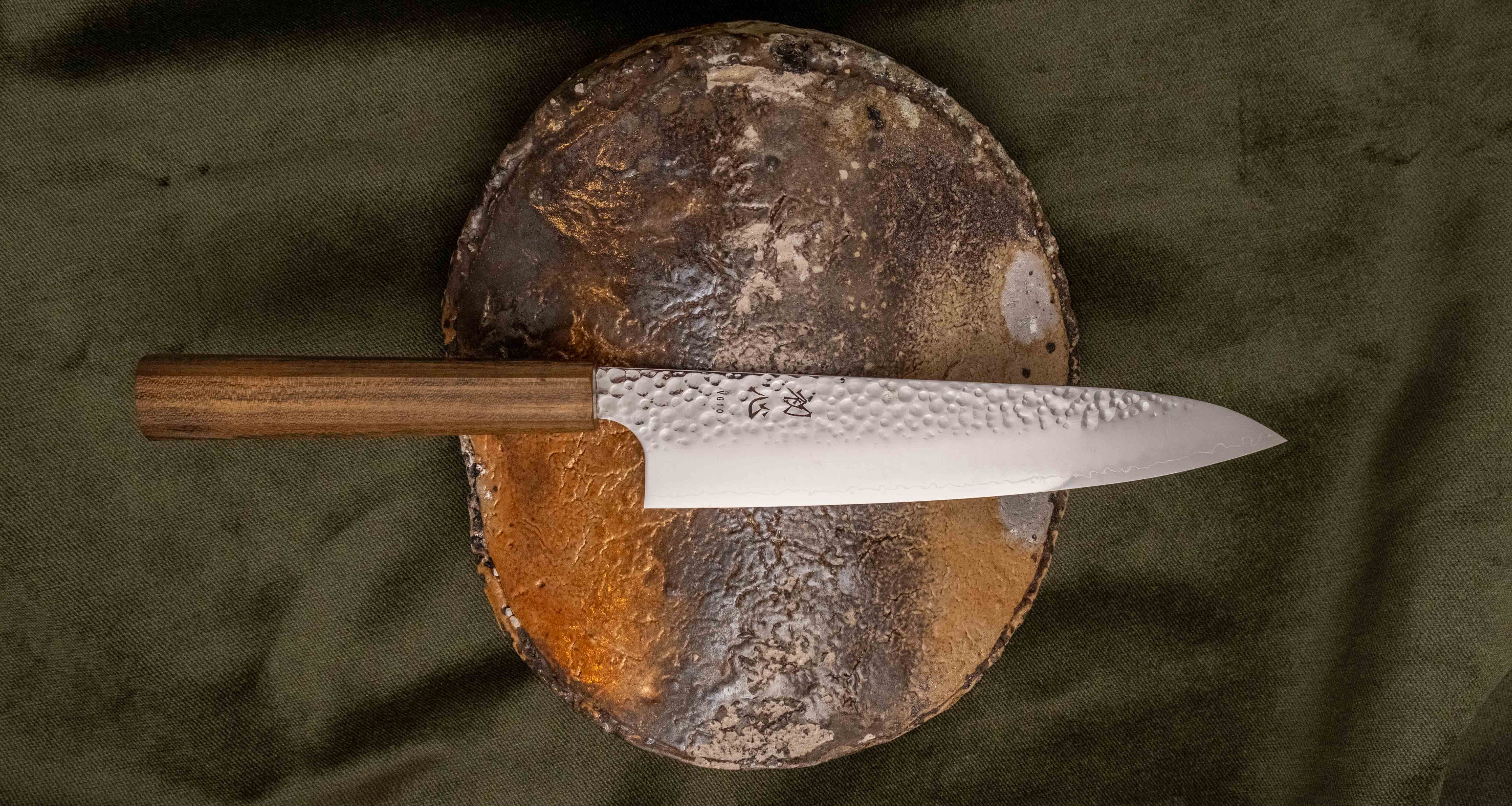 Hatsukokoro VG-10 Gyuto Hayabusa - Tsuchime 210mm