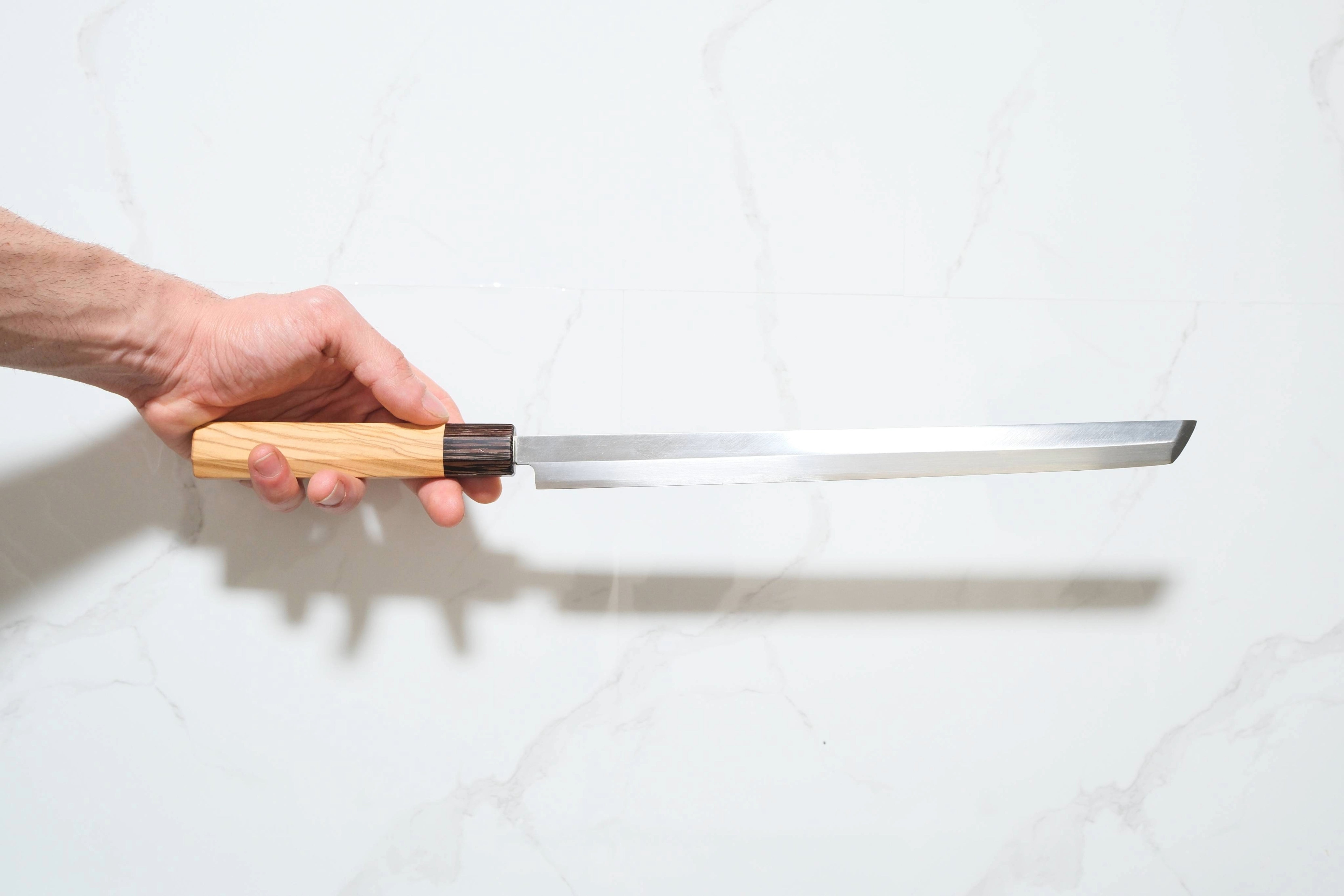 Itsuo Doi Shirogami #3 Sakimaru Takohiki - Migaki 300mm