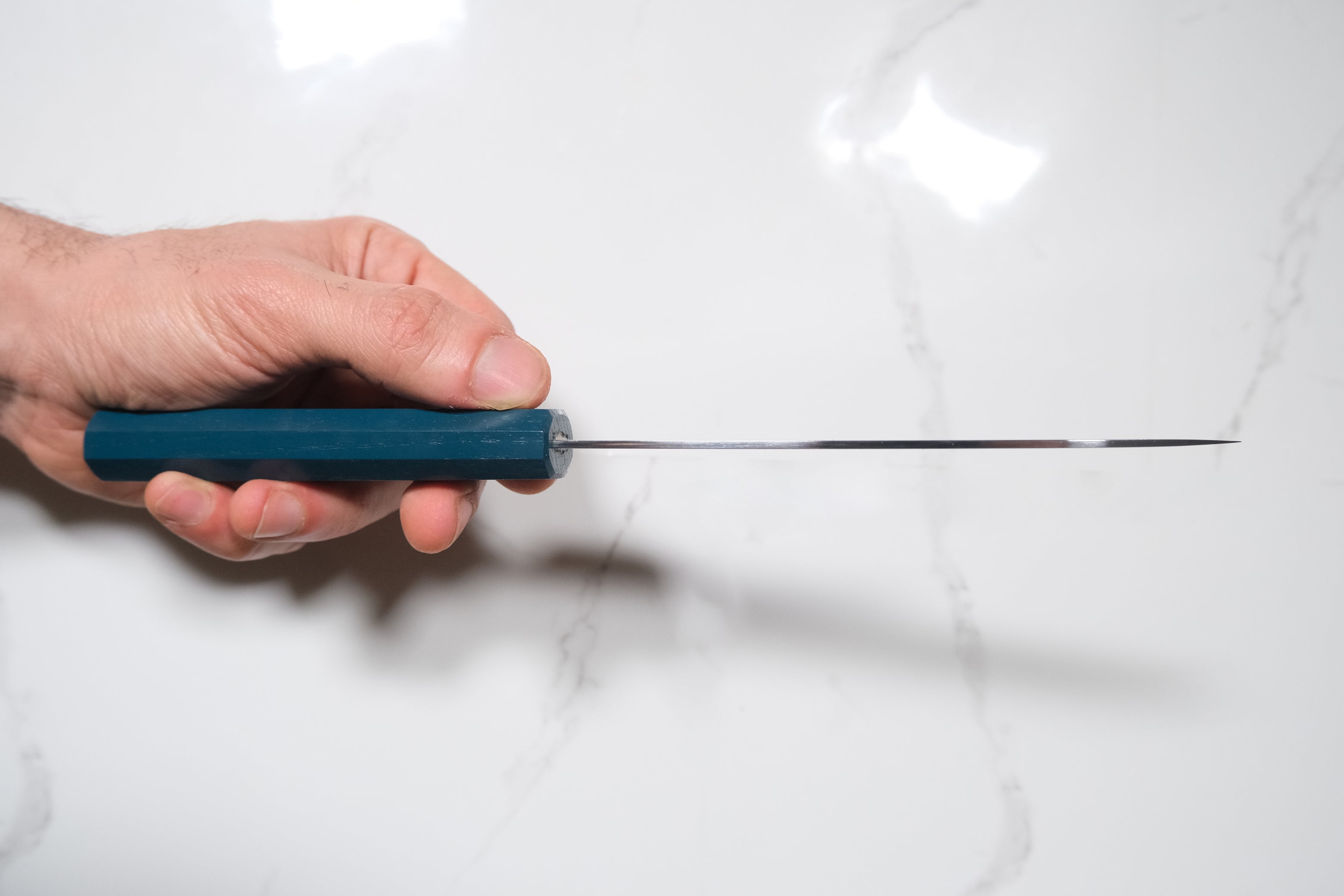 Makoto Kurosaki VG-7 Petty - Damascus Tsuchime 135mm