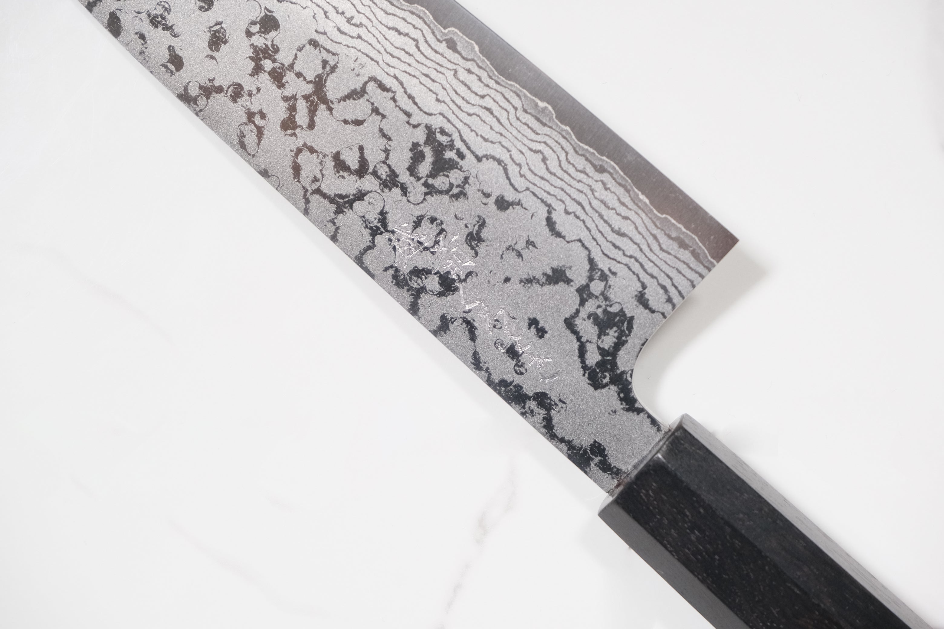 Makoto Kurosaki VG-7 Santoku - Damascus 165mm