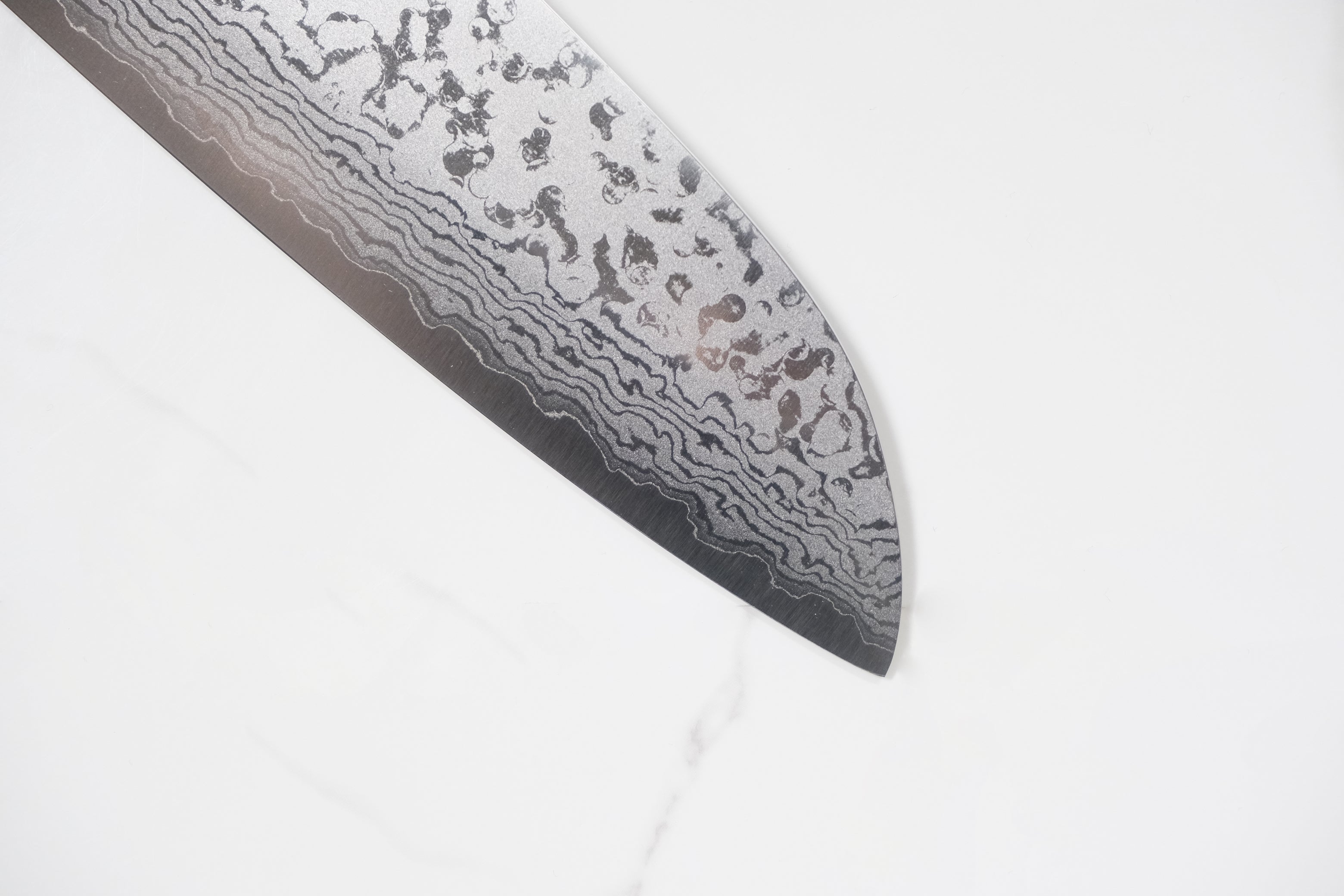 Makoto Kurosaki VG-7 Santoku - Damascus 165mm