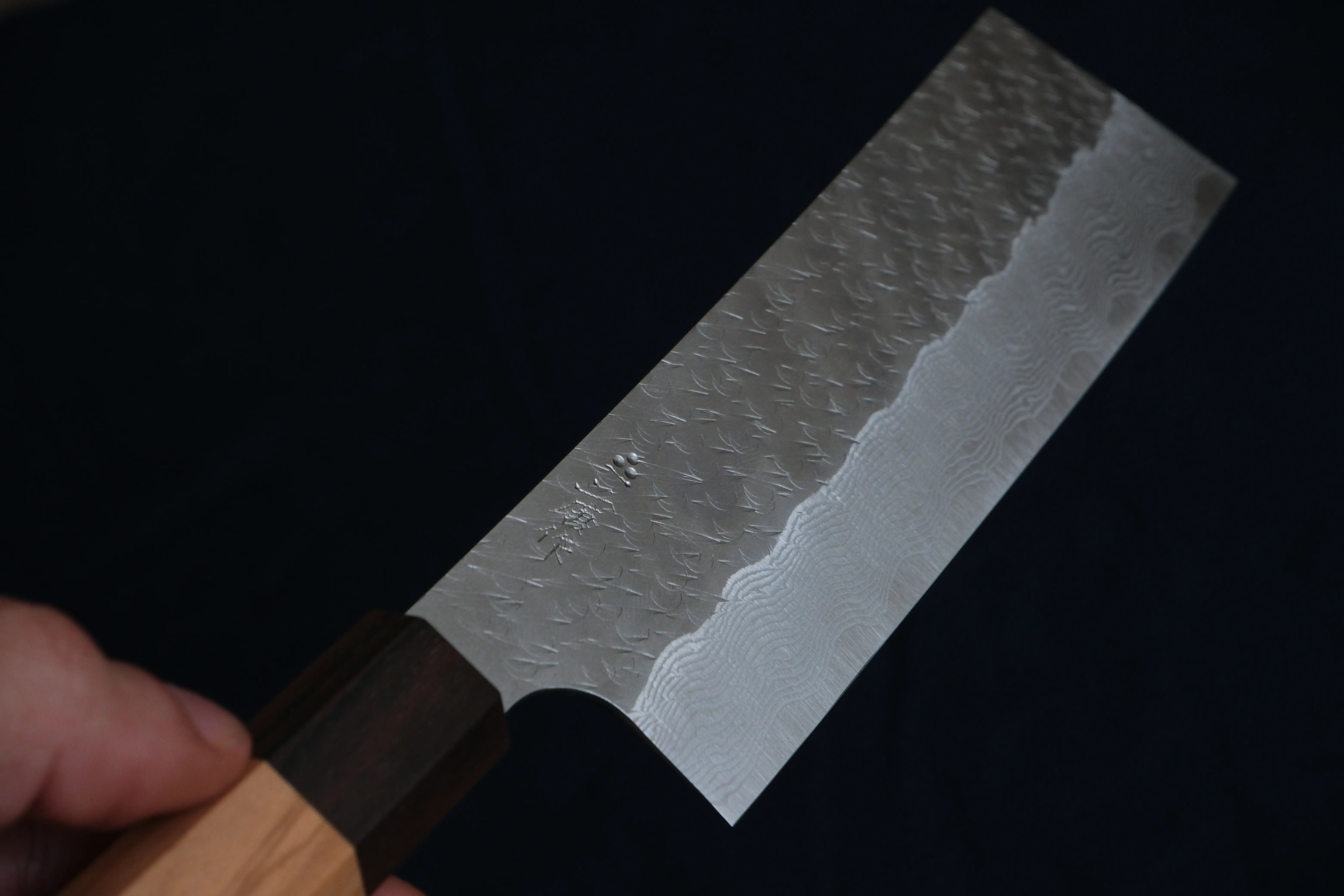 Nigara SG STRIX Nakiri - Damascus 180mm