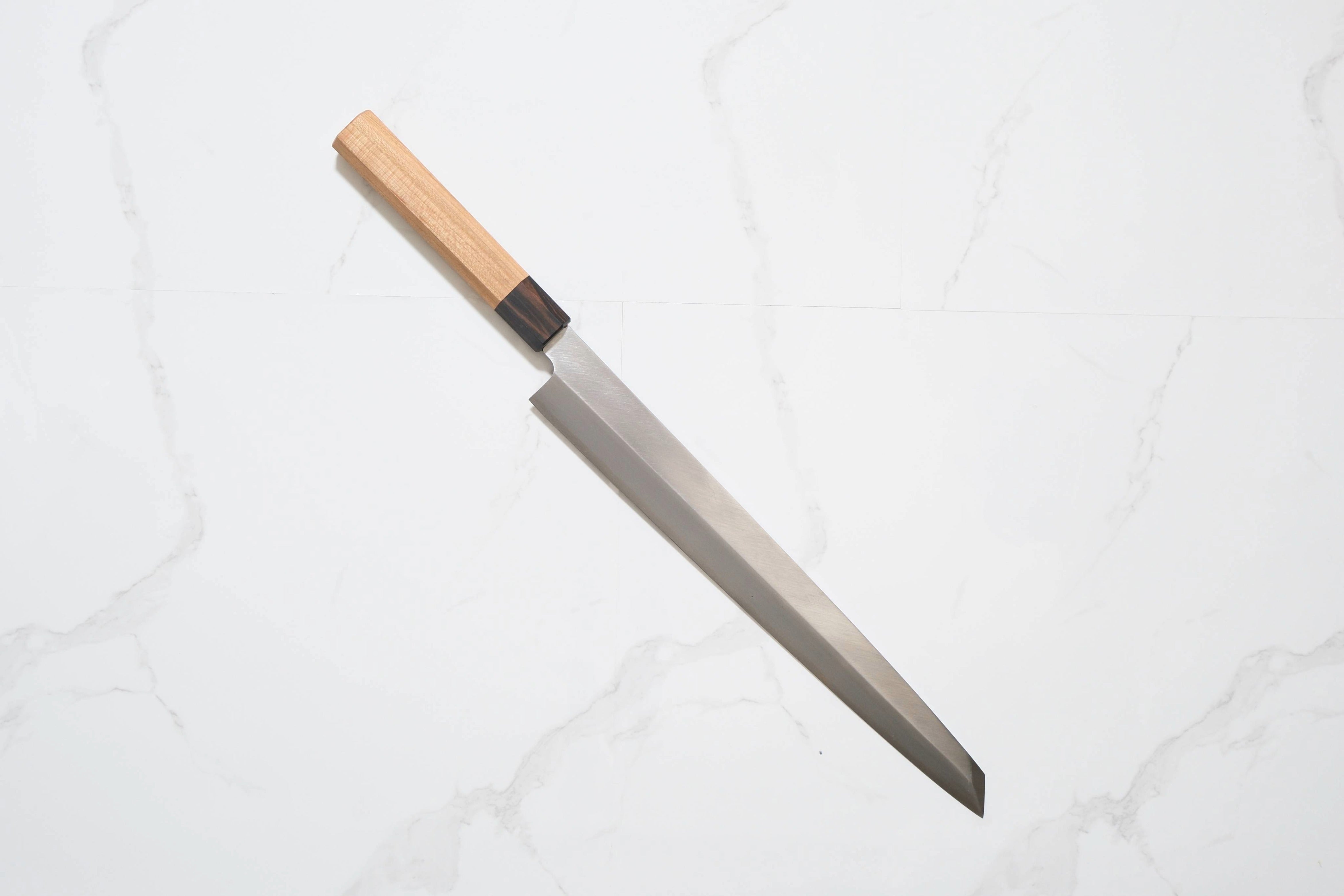 Itsuo Doi Shirogami #3 Kensaki Yanagiba - Migaki 315mm