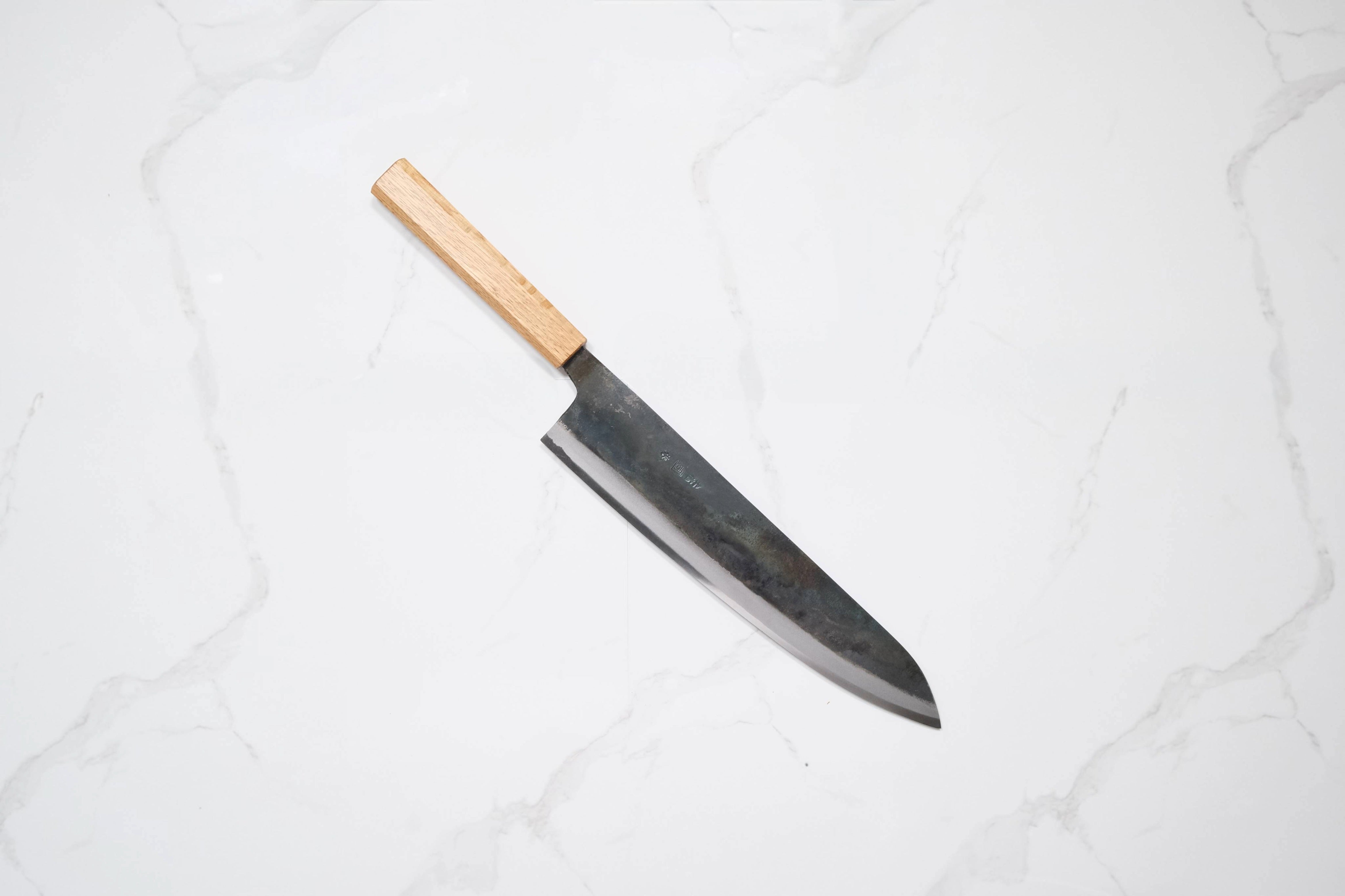 Tosa Tsukasa Shirogami #1 Gyuto - Kurouchi 270mm