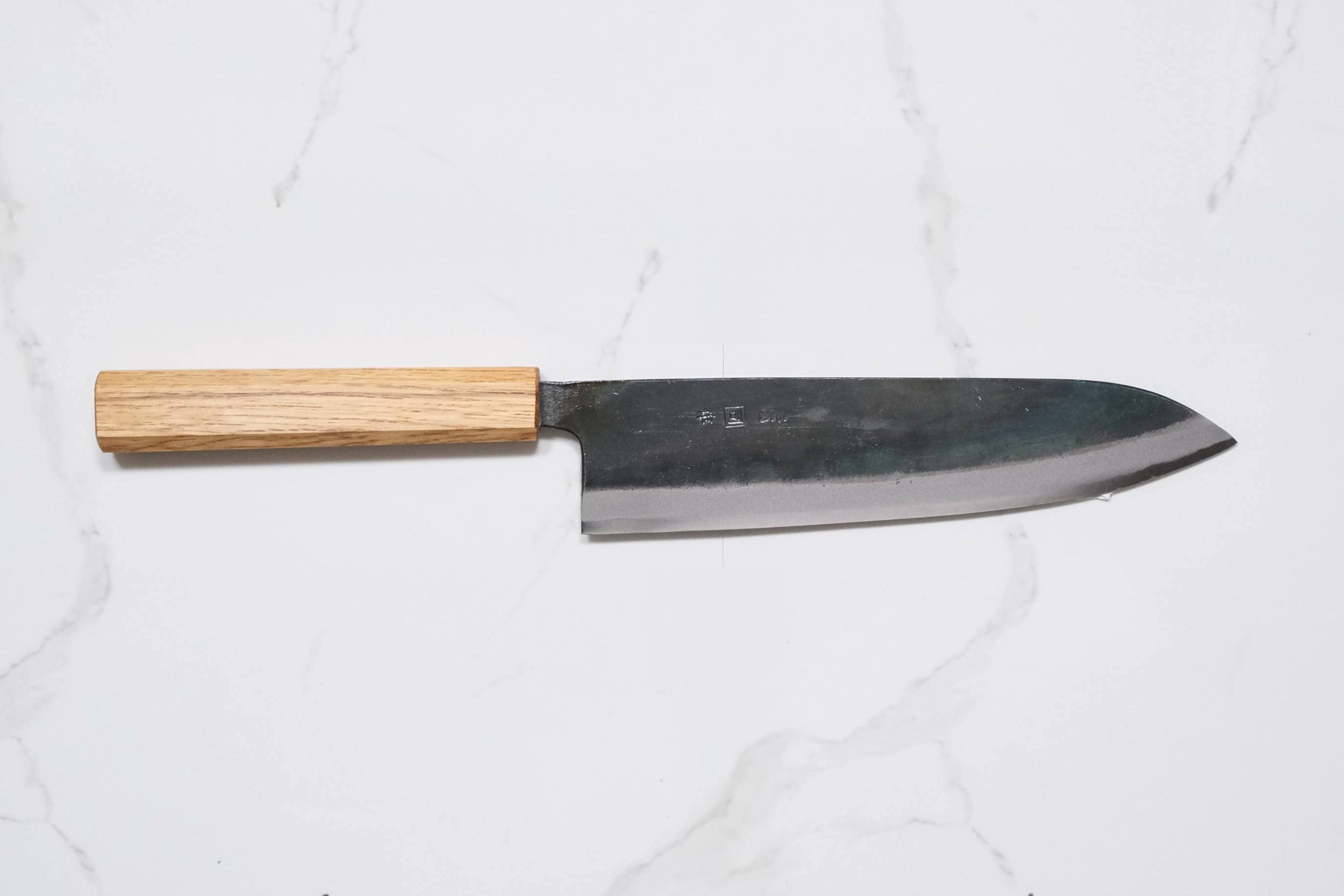Tosa Tsukasa Shirogami #1 Gyuto - Kurouchi 210mm