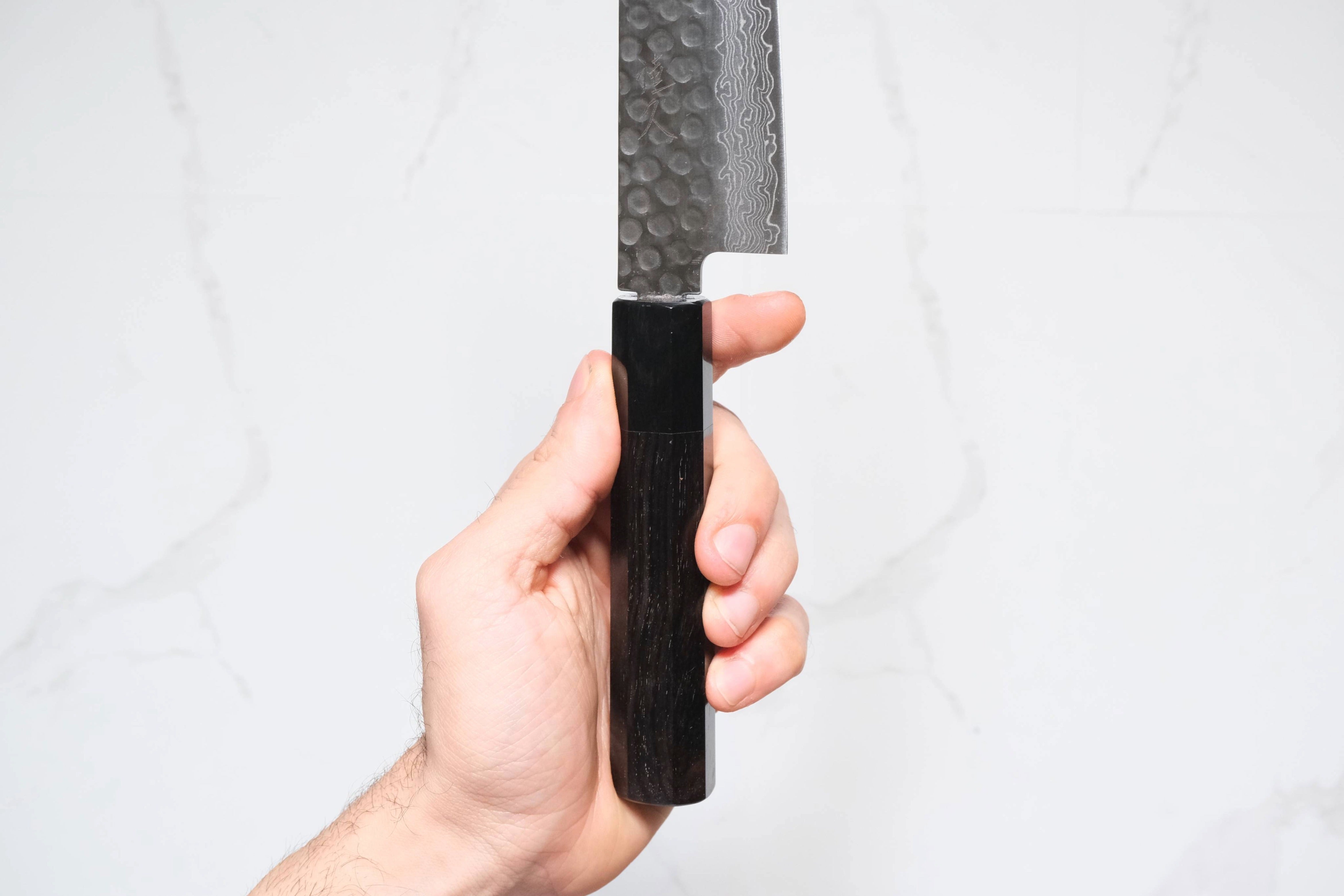 Tsunehisa VG-10 Gyuto - Damascus Tsuchime 180mm