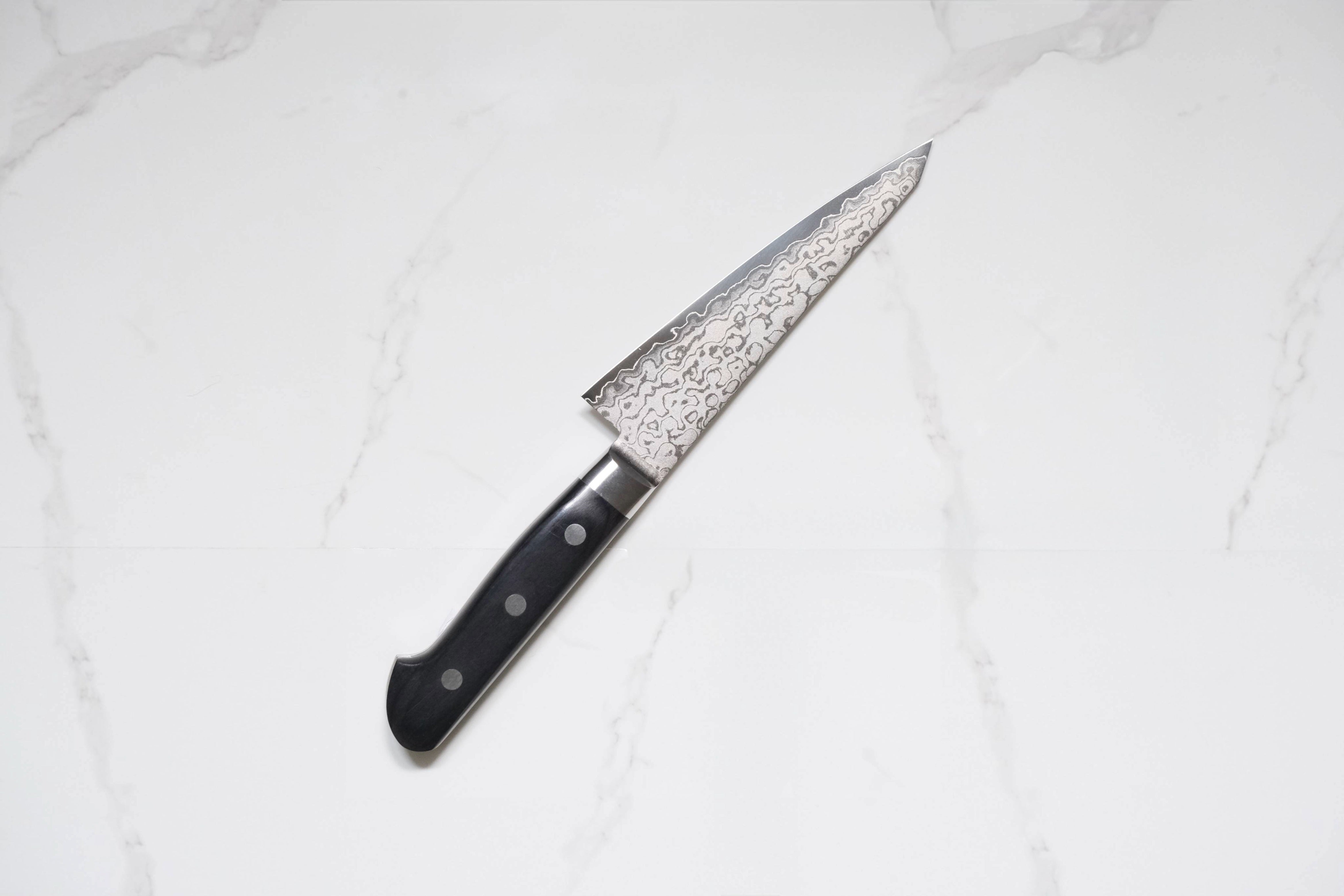 Tsunehisa VG-10 Honesuki - Damascus 150mm