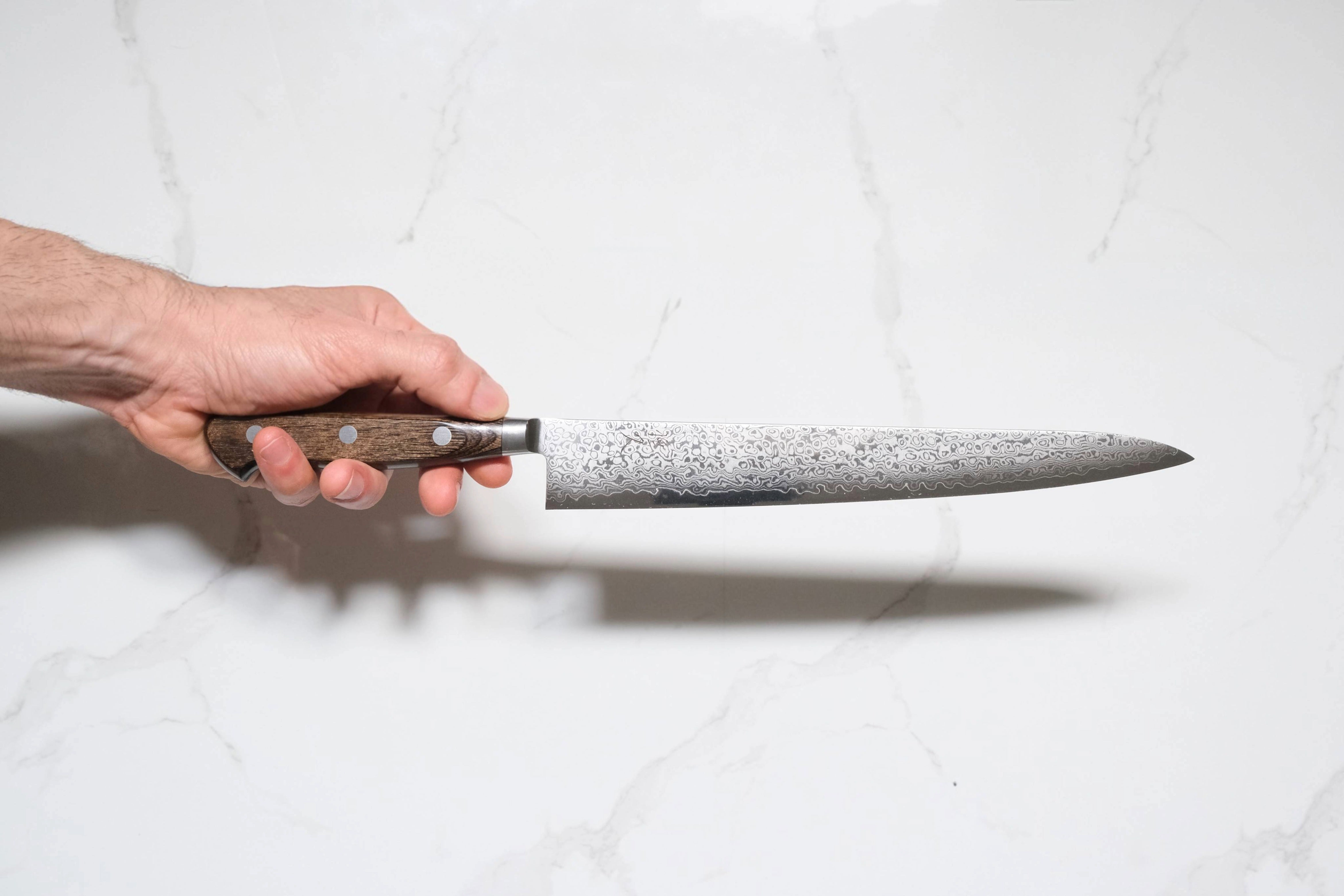 Tsunehisa VG-10 Sujihiki - Damascus 240mm