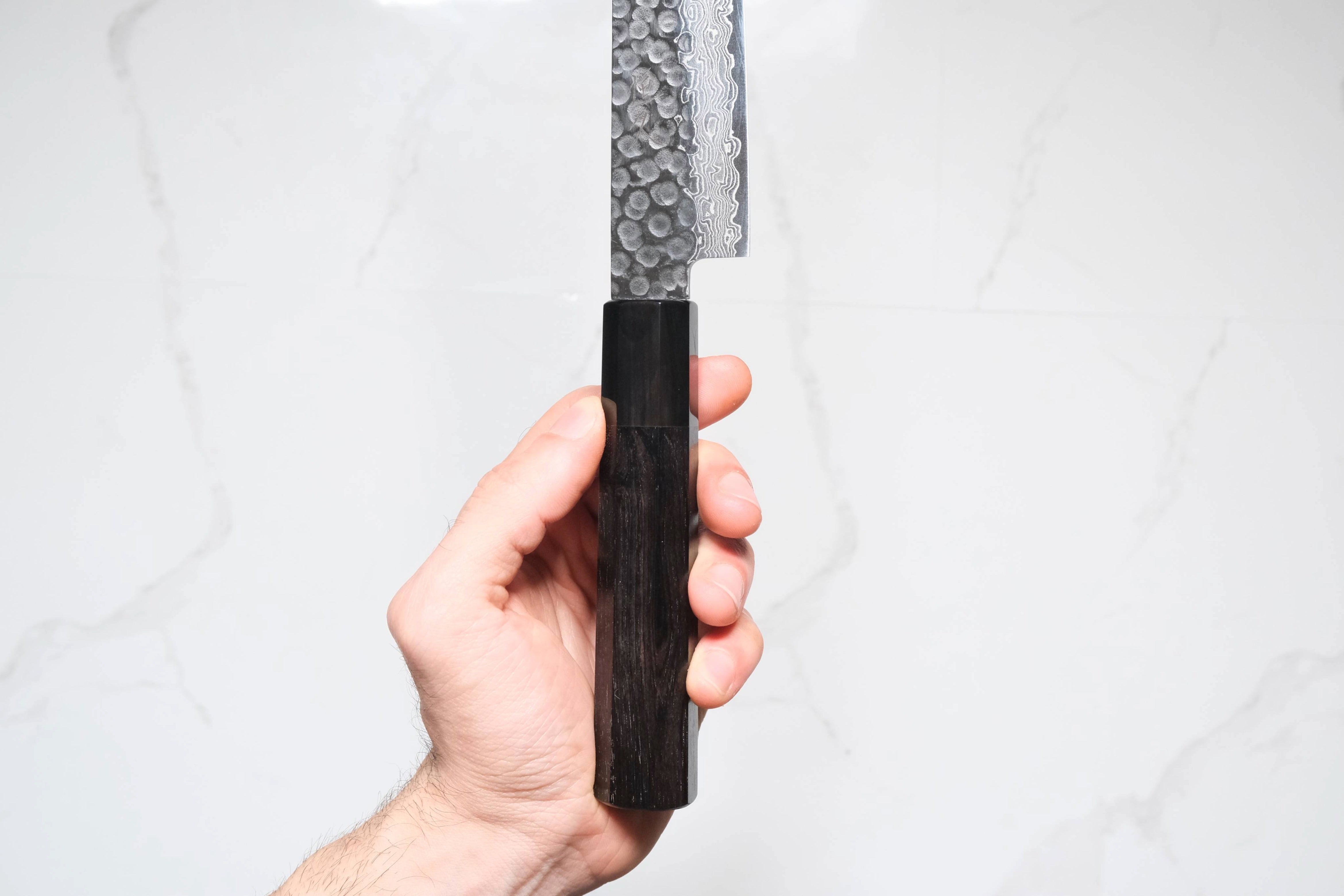 Tsunehisa VG-10 Sujihiki - Damascus Tsuchime 240mm