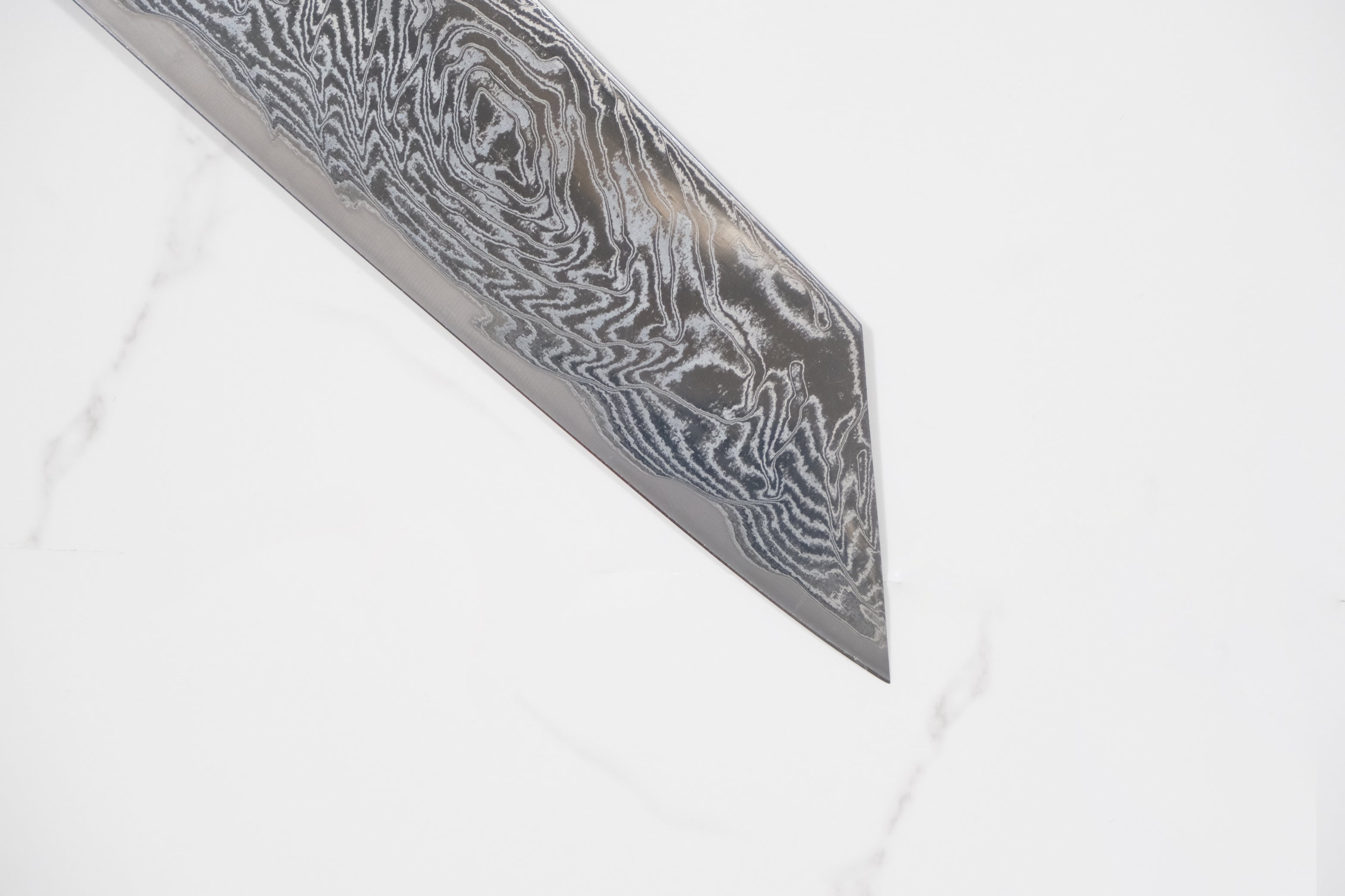 Tsunehisa AUS-10 Kiritsuke - Damascus 210mm