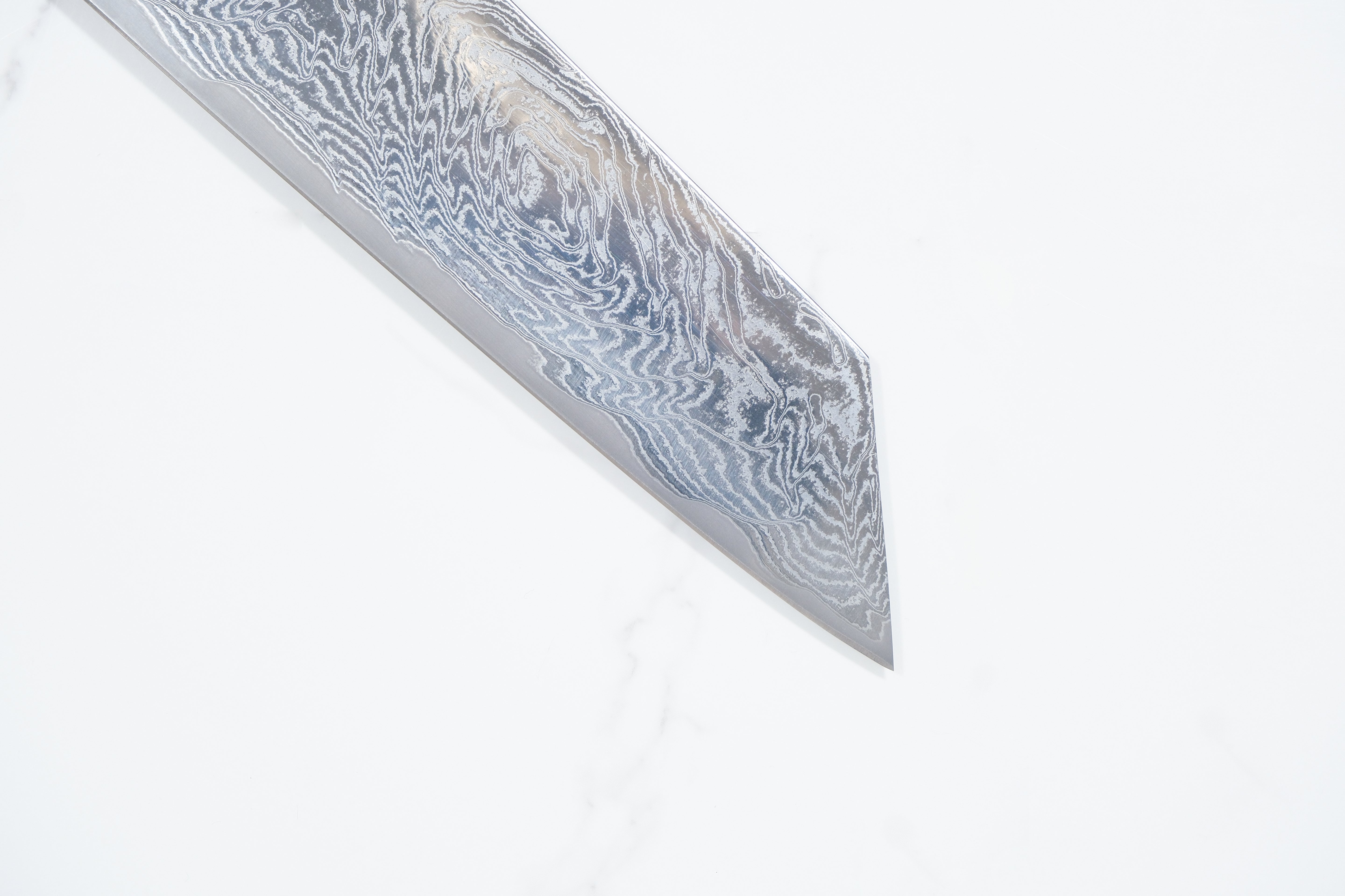 Tsunehisa AUS-10 Kiritsuke - Nami Damascus 210mm