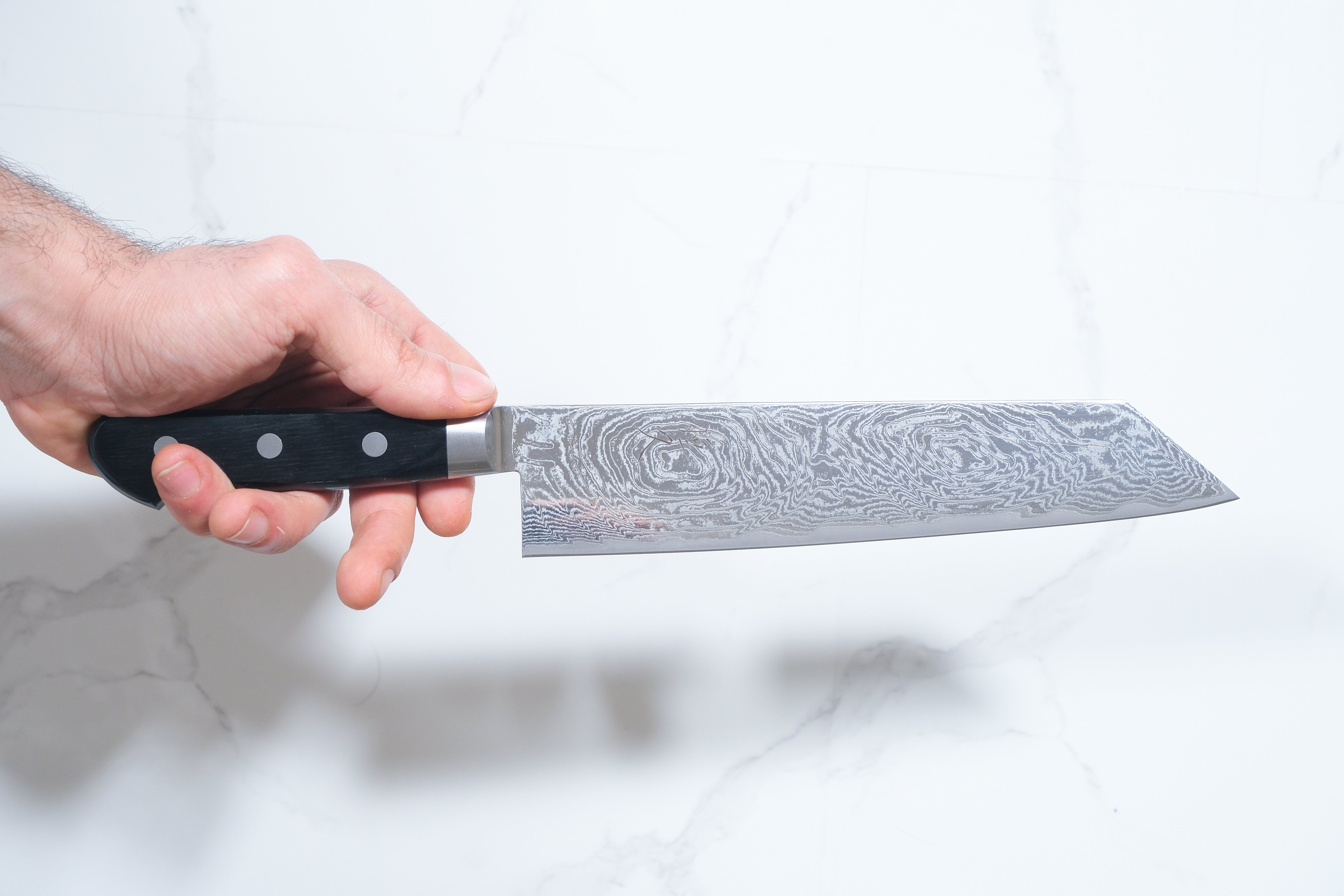 Tsunehisa AUS-10 Kiritsuke - Nami Damascus 210mm