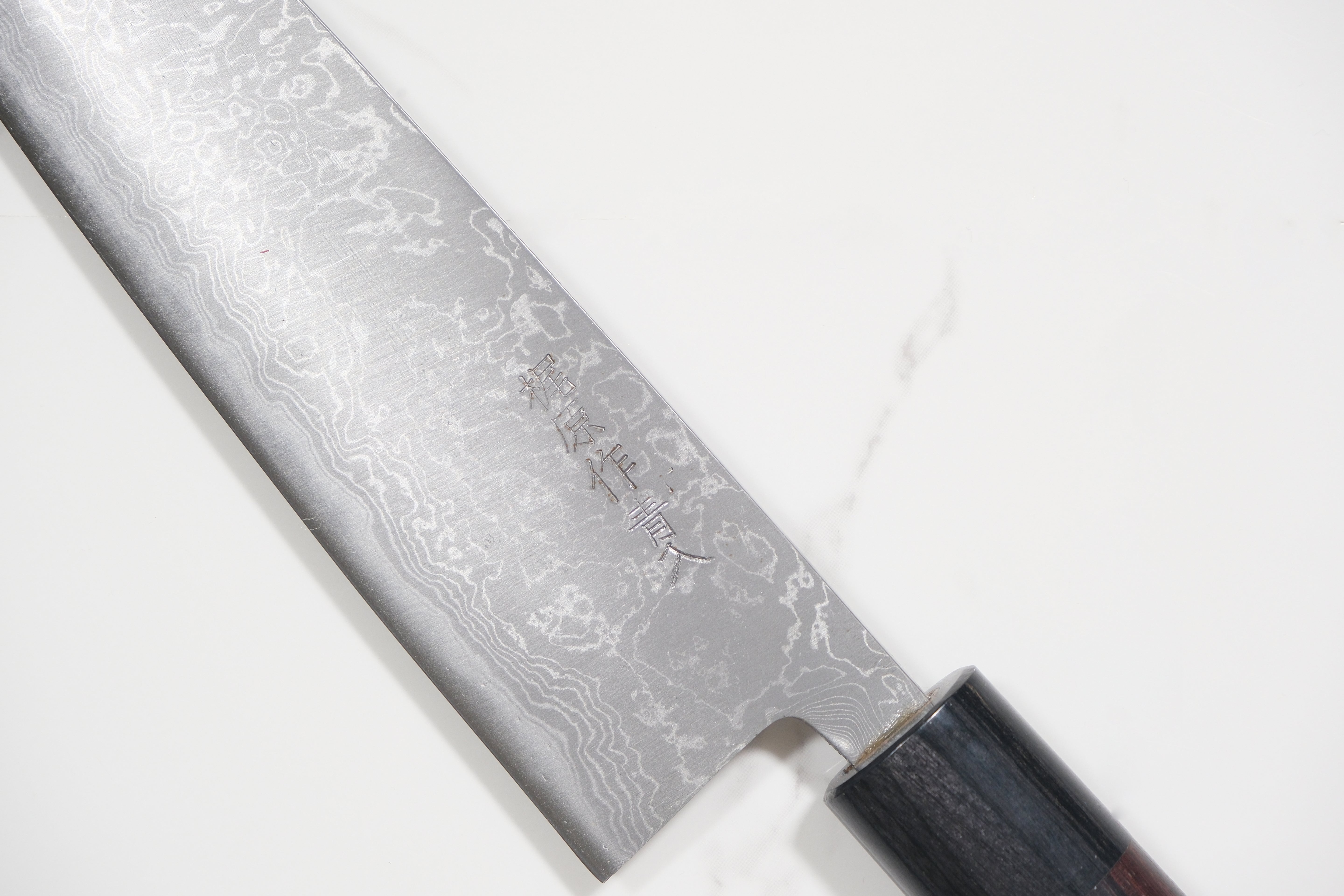 Tsutomu Kajiwara Aogami #2 Gyuto - Damascus 180mm