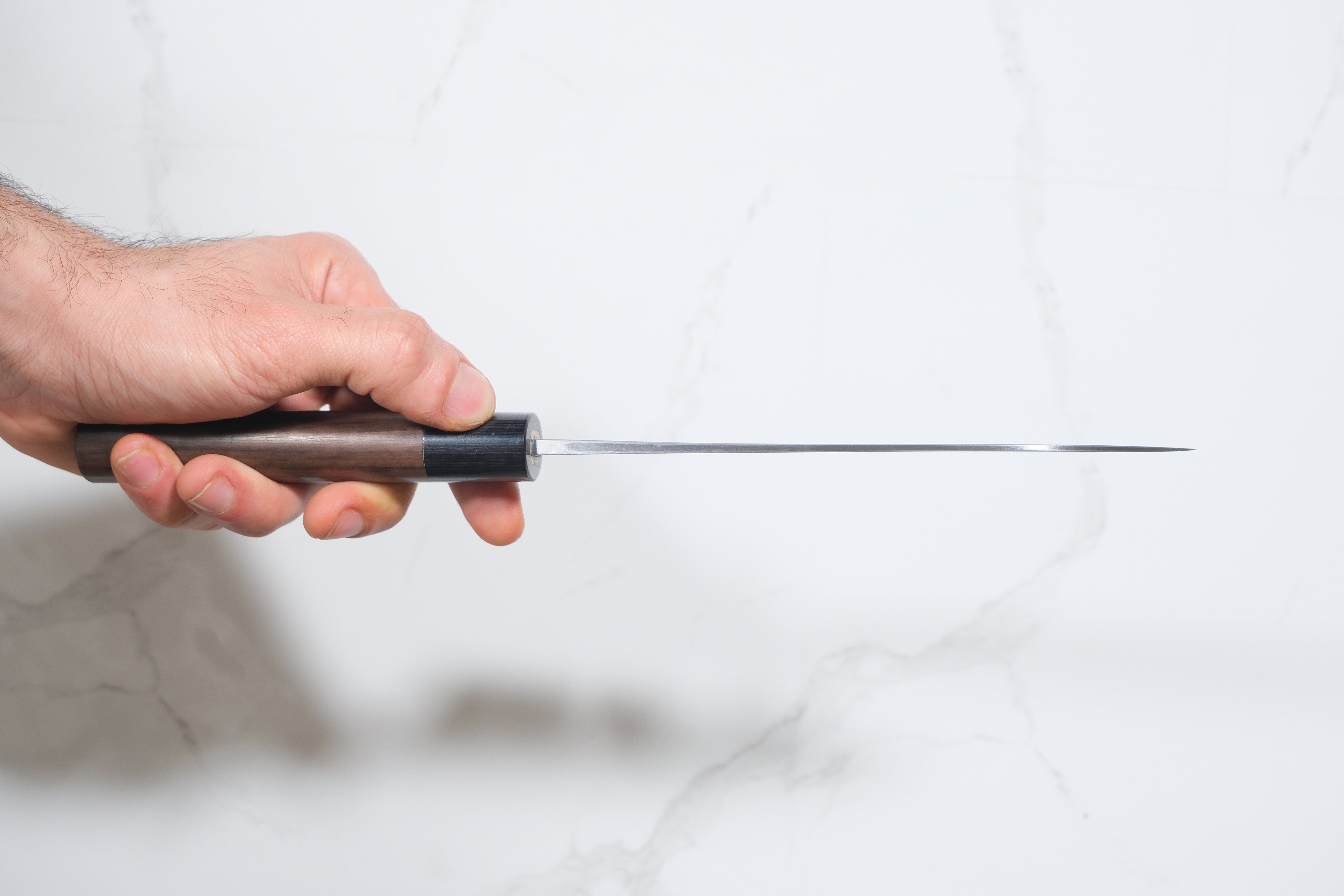 Tsutomu Kajiwara Aogami #2 Santoku - Damascus 165mm