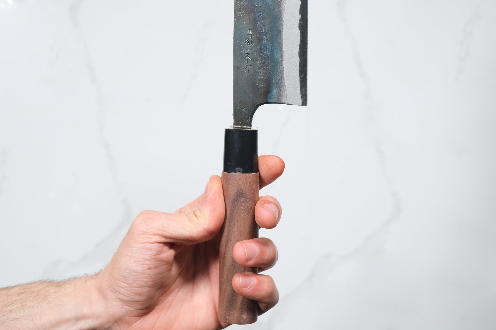 Zakuri Aogami Super Nakiri - Kurouchi 165mm