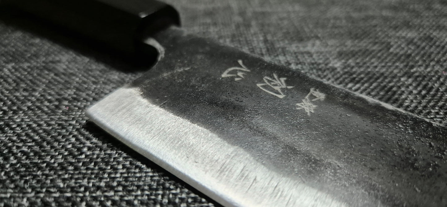 Hatsukokoro Aogami #2 Bunka - Kurouchi 165mm - Abanoz