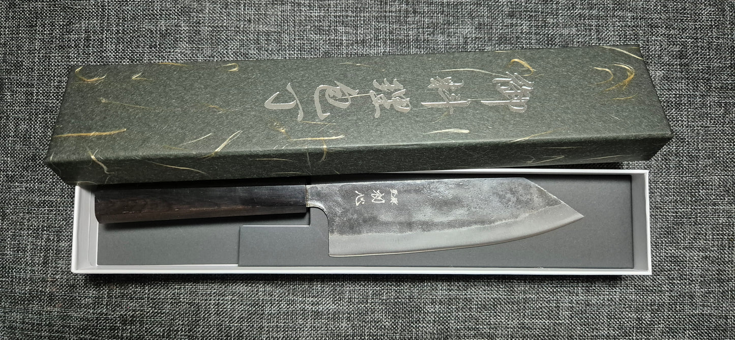Hatsukokoro Aogami #2 Bunka - Kurouchi 165mm - Abanoz