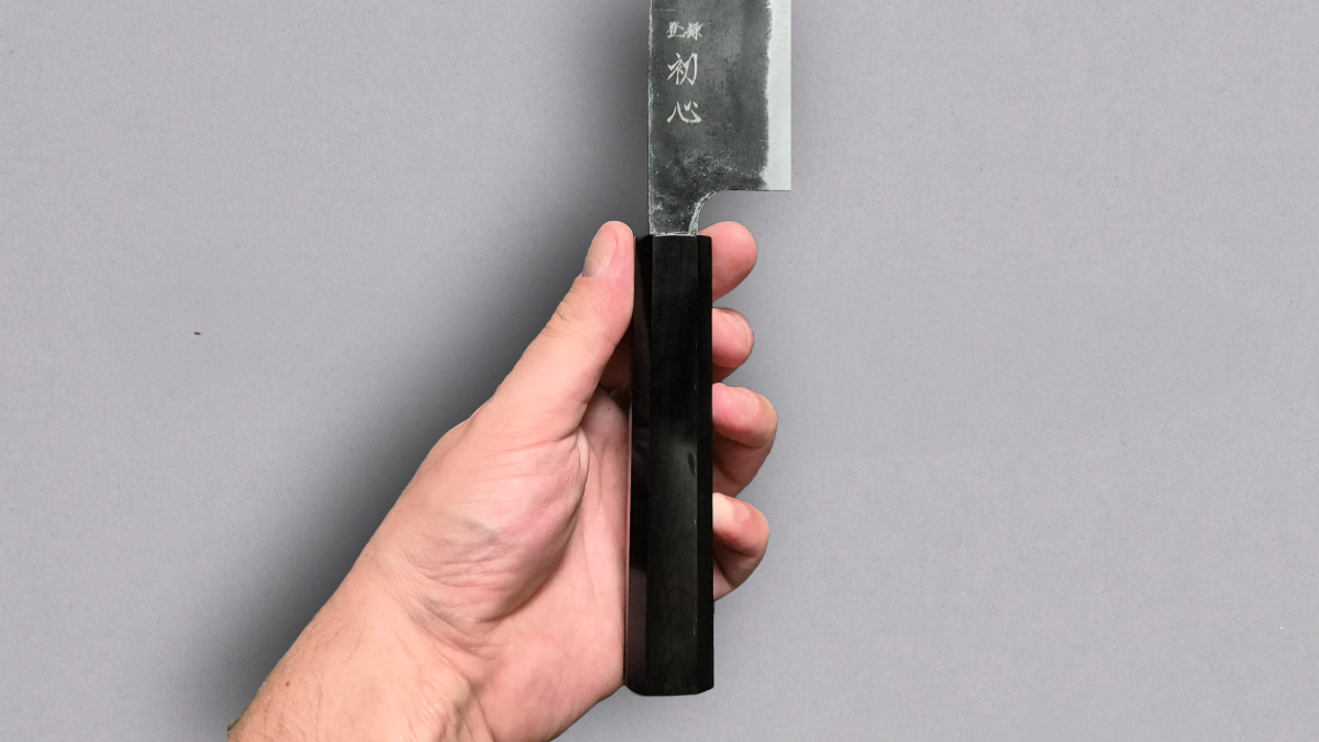 Hatsukokoro Aogami #2 Bunka - Kurouchi 165mm - Abanoz