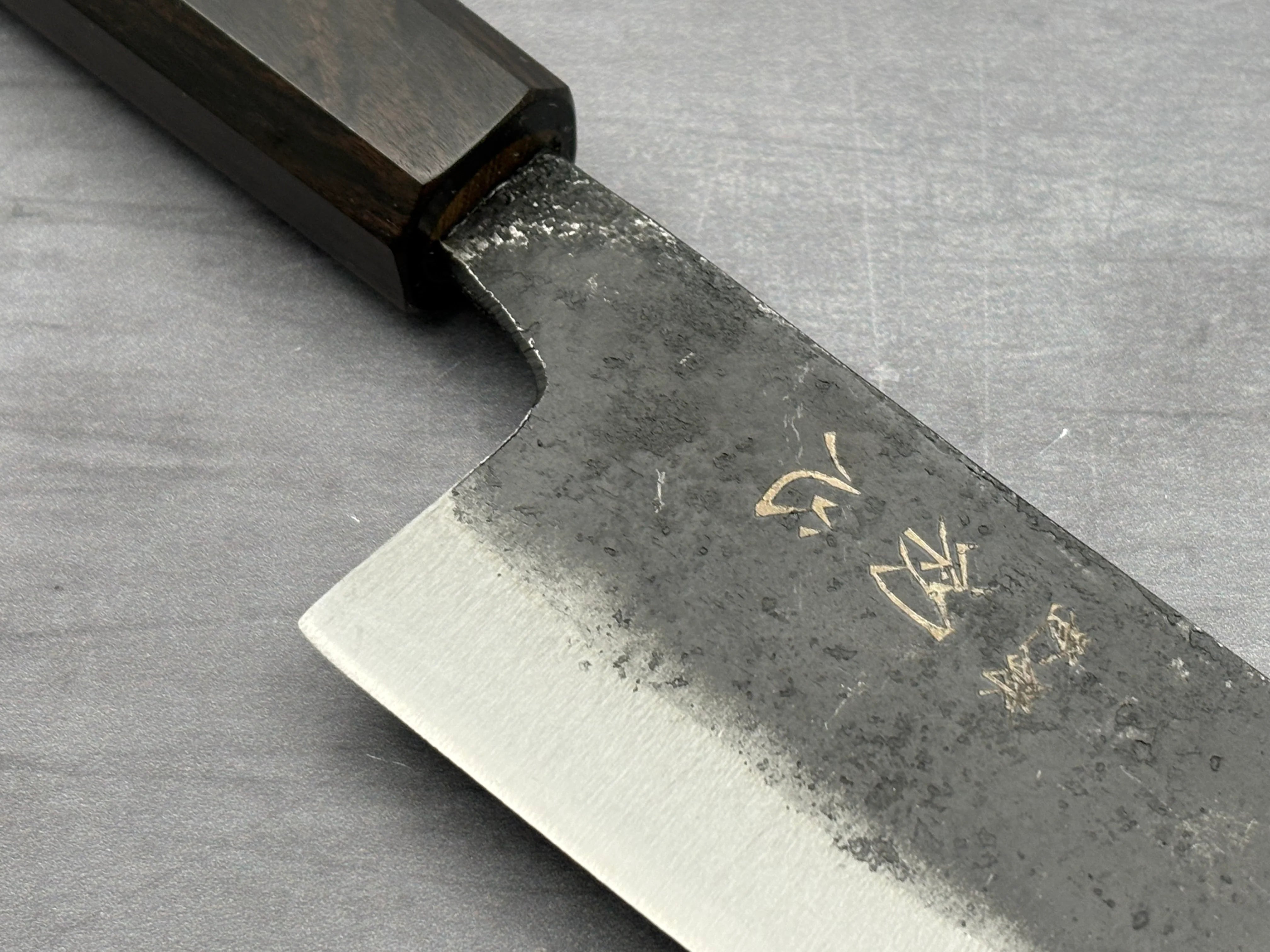 Hatsukokoro Aogami #2 Bunka - Kurouchi 165mm - Abanoz