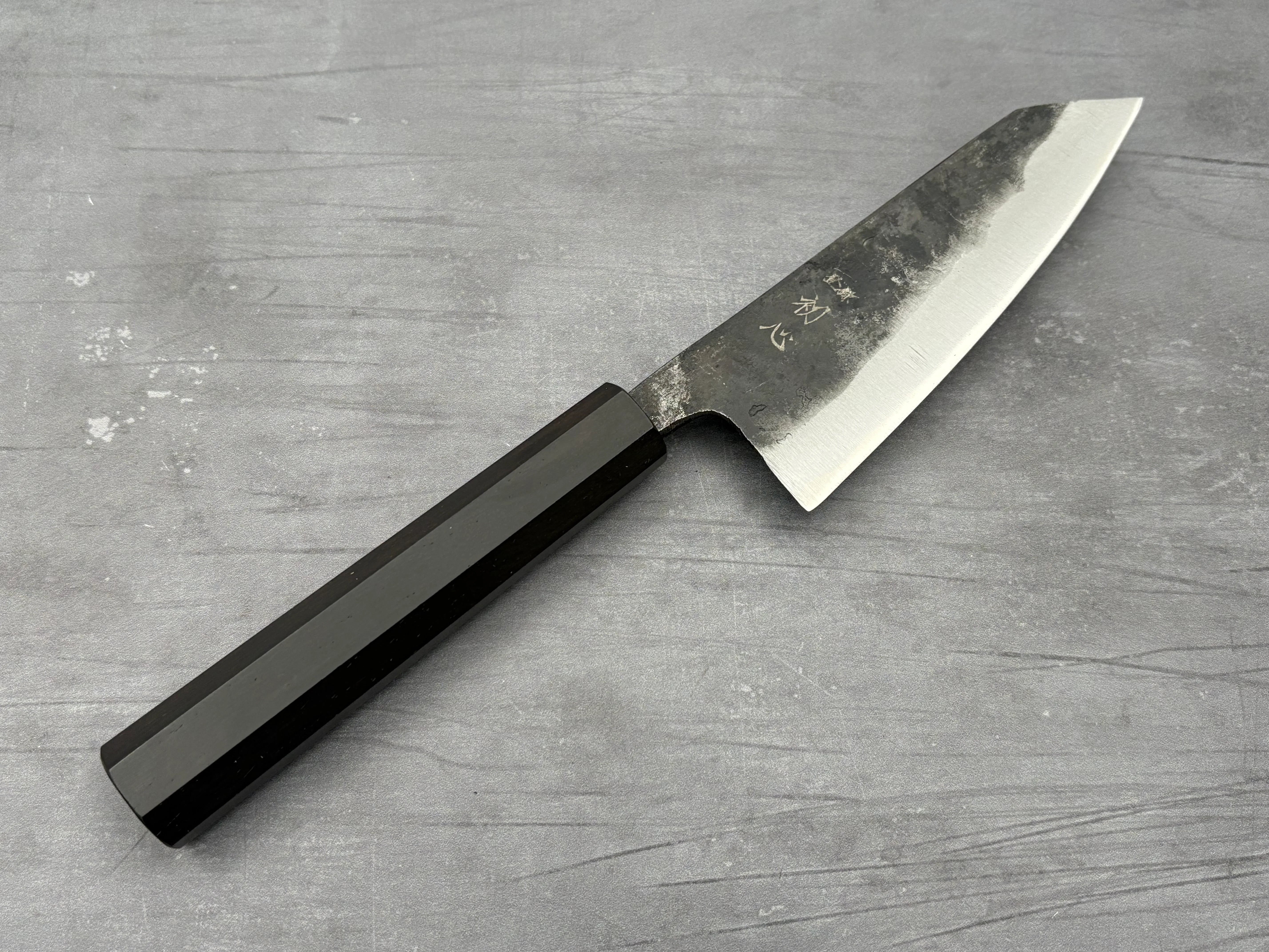 Hatsukokoro Aogami #2 Ko Bunka - Kurouchi 120mm - Abanoz