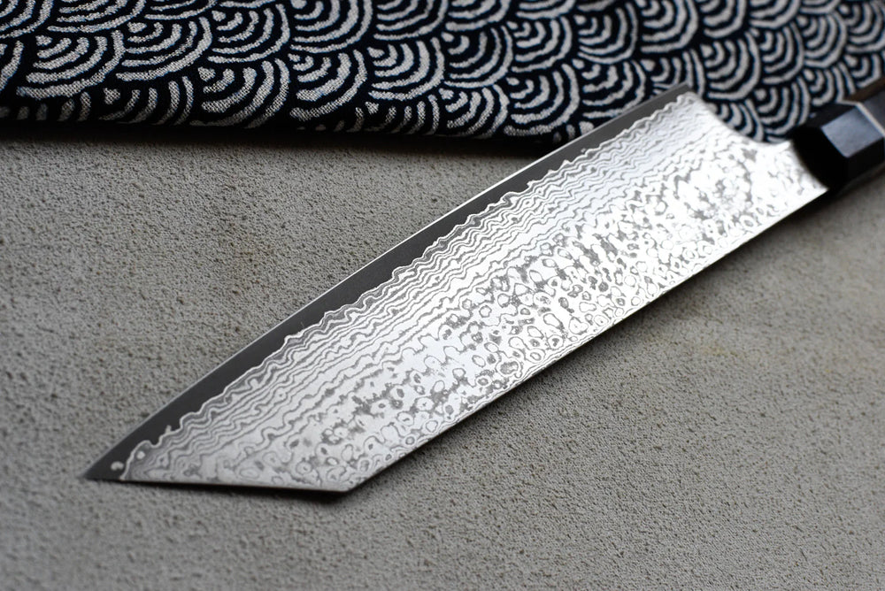 Suncraft VG-10 Bunka - Black Damascus 200mm