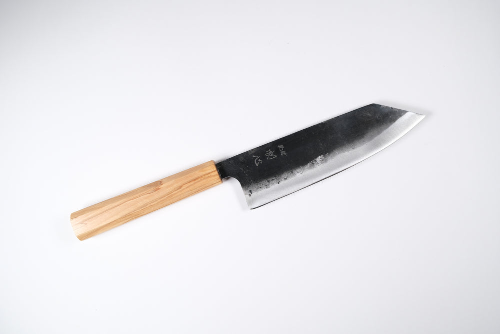 Hatsukokoro Aogami #2 Bunka - Kurouchi 165mm - Olive Tree