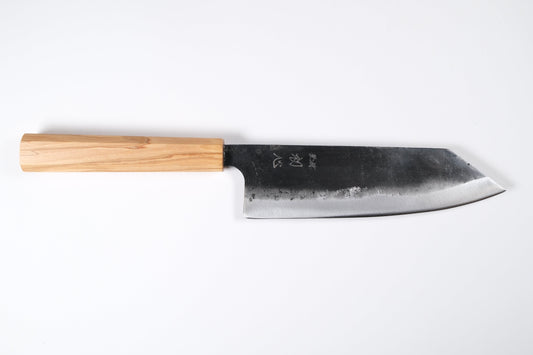 Hatsukokoro Aogami #2 Bunka - Kurouchi 165mm - Zeytin Ağacı