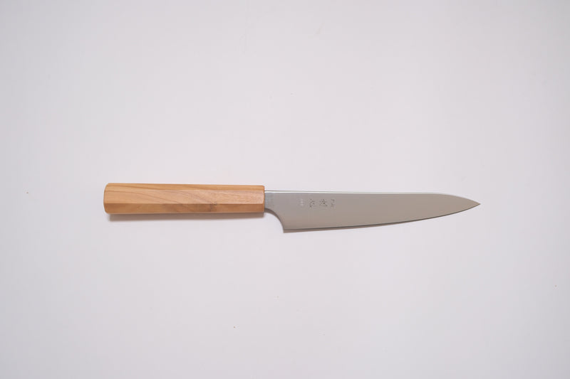 Hatsukokoro Aogami Super Petty - Migaki 150mm - Olive Wood