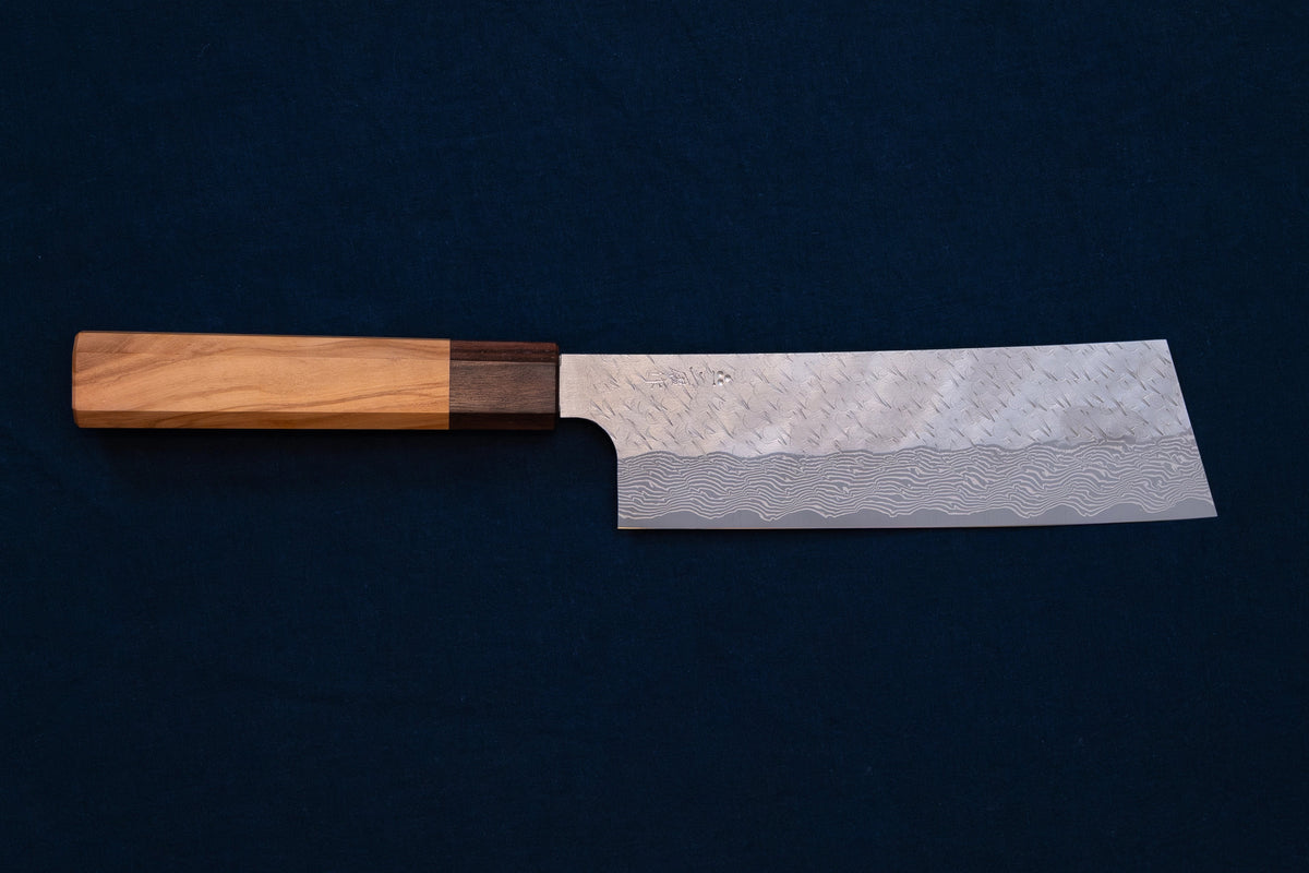 Nigara SG STRIX Nakiri - Damascus 180mm