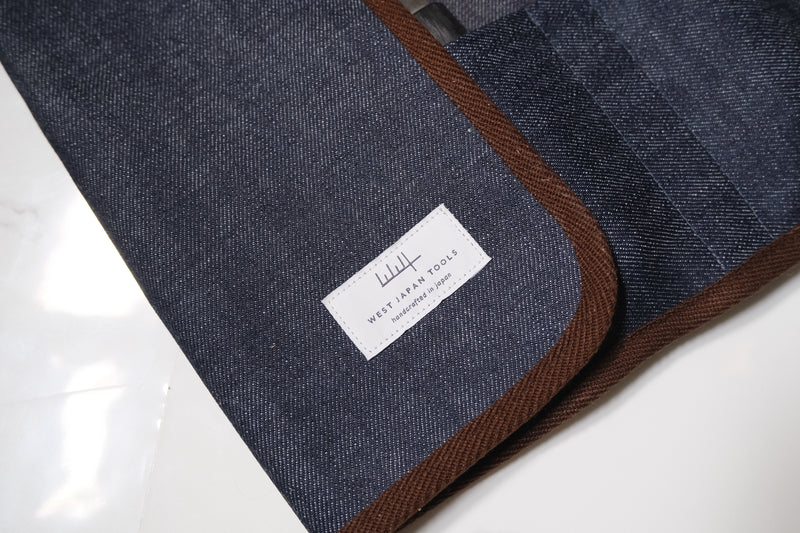 3-Piece Knife Roll - Japanese Denim