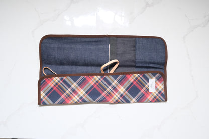 3'lü Knife Roll - Desenli