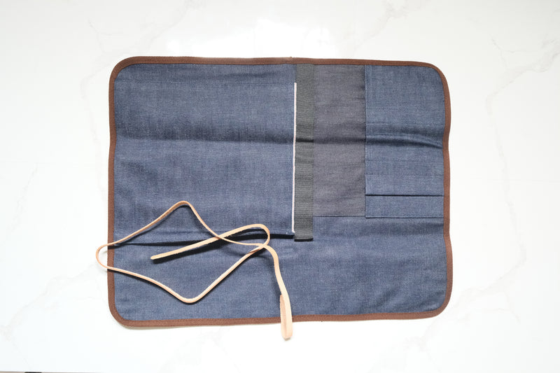 3-Piece Knife Roll - Patterned