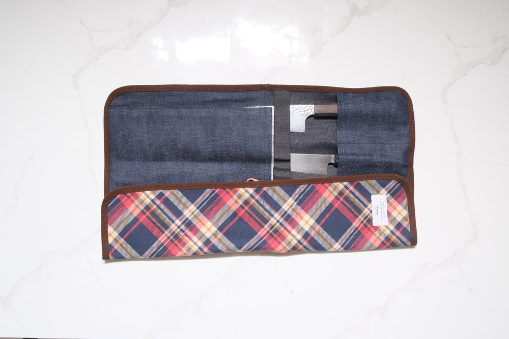 3-Piece Knife Roll - Patterned