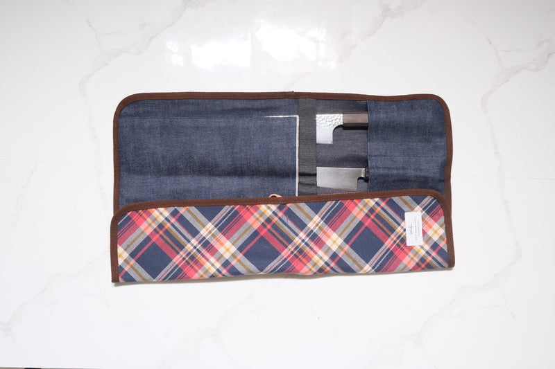 3-Piece Knife Roll - Patterned