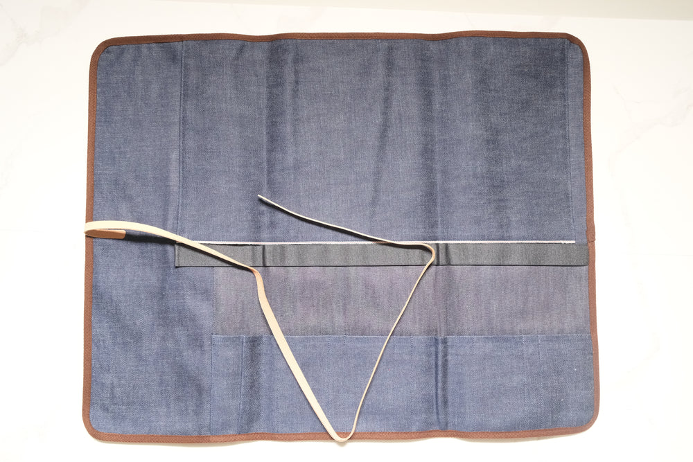 6-Piece Knife Roll - Patterned