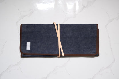 6'lı Knife Roll - Japon Denim