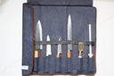 6-Pack Knife Roll - Japanese Denim — görsel 2