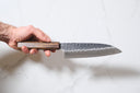 Molybdenum Santoku - Tsuchime 180mm — görsel 4