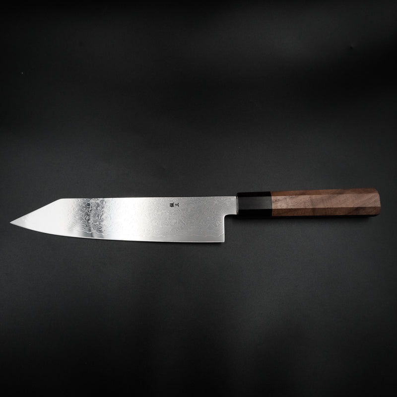 Yoshihiro Ginsan Kiritsuke Gyuto 210mm, tam boy yan görünüm