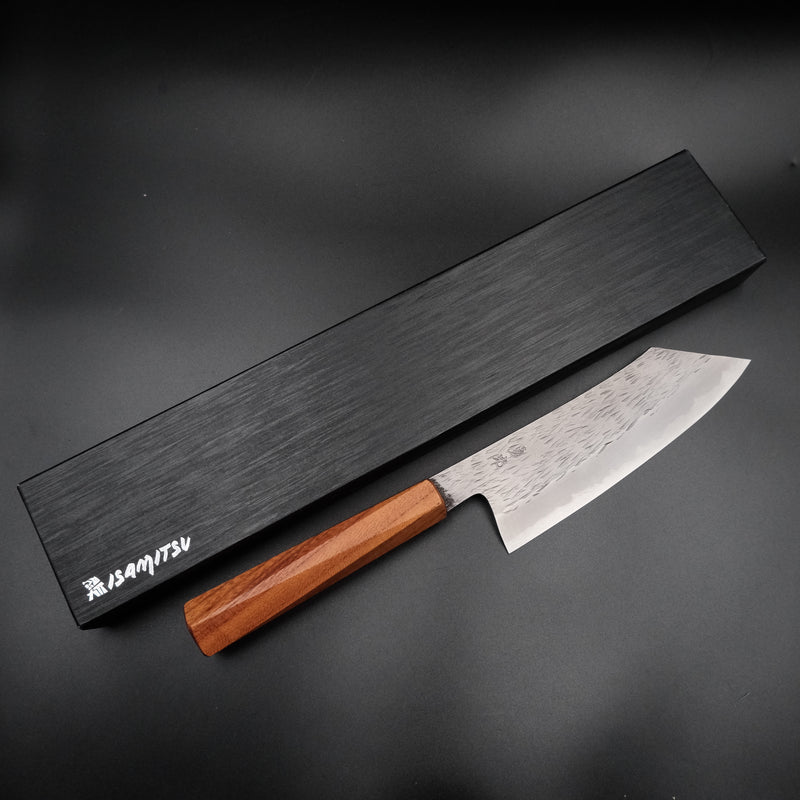 Isamitsu Shirogami #1 Kiritsuke 165mm ve orijinal Isamitsu kutusu