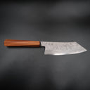 Isamitsu Shirogami #1 Kiritsuke 165mm, sekizgen wa saplı Japon bıçağı, yandan tam boy görünüm — görsel 1