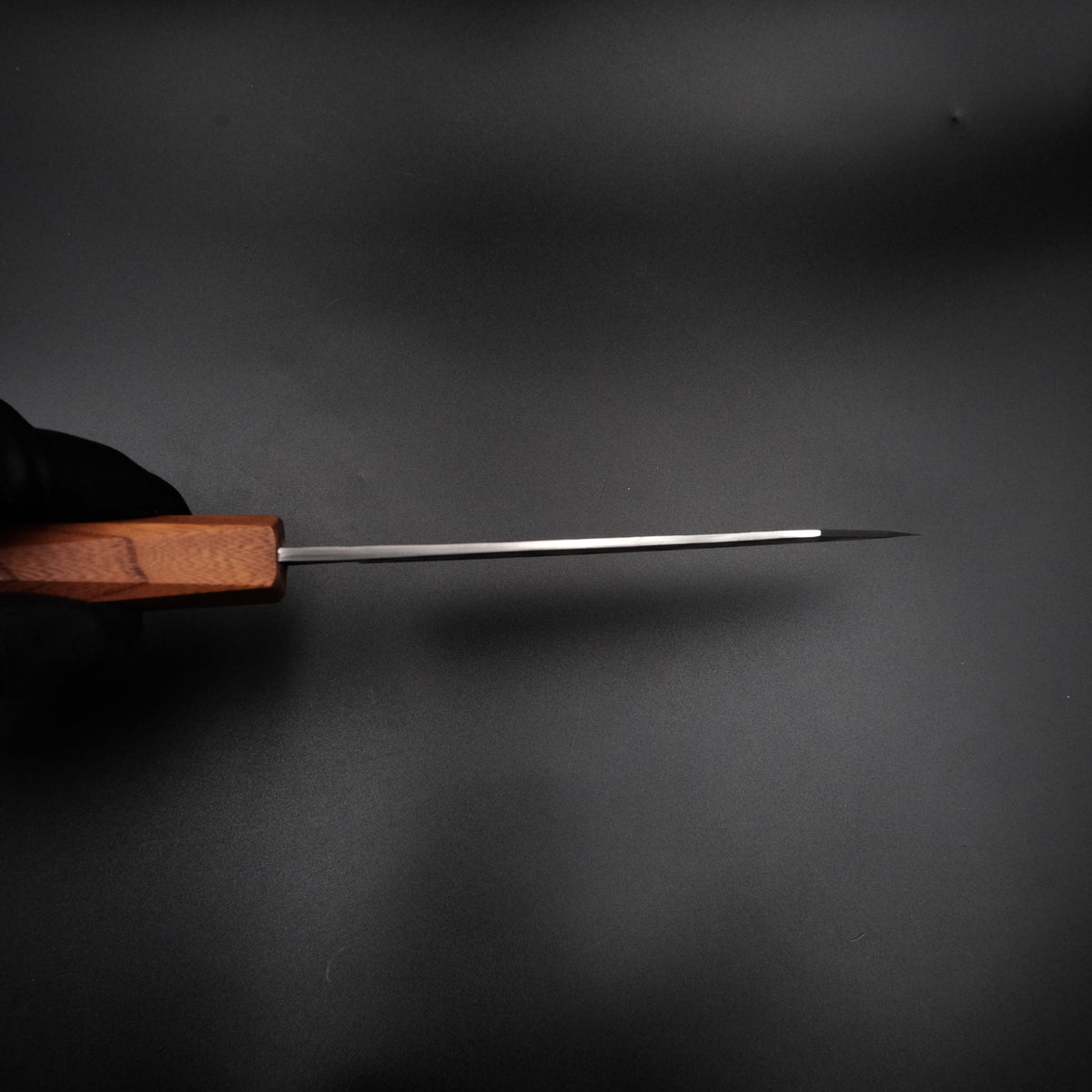 Isamitsu Shirogami #1 Kiritsuke 165mm, sırt hattı görünümü
