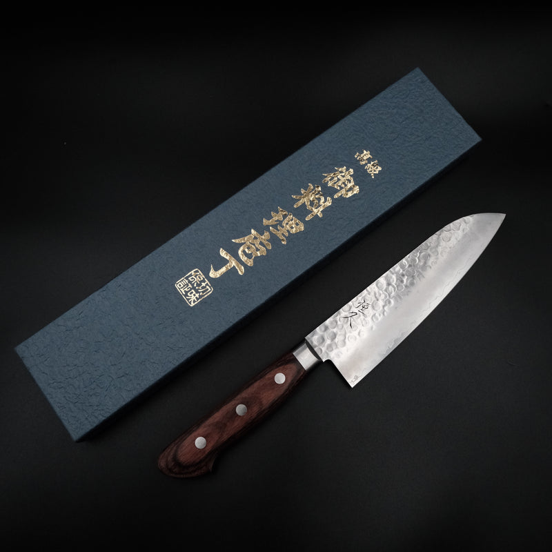 Tsunehisa VG-10 Santoku - Tsuchime 185mm