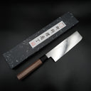 Yoshihiro Ginsan Nakiri 180mm, kutusuyla birlikte açılı görünüm — görsel 2