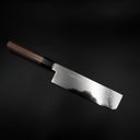Yoshihiro Ginsan Nakiri 180mm, düz ağız profili — görsel 4