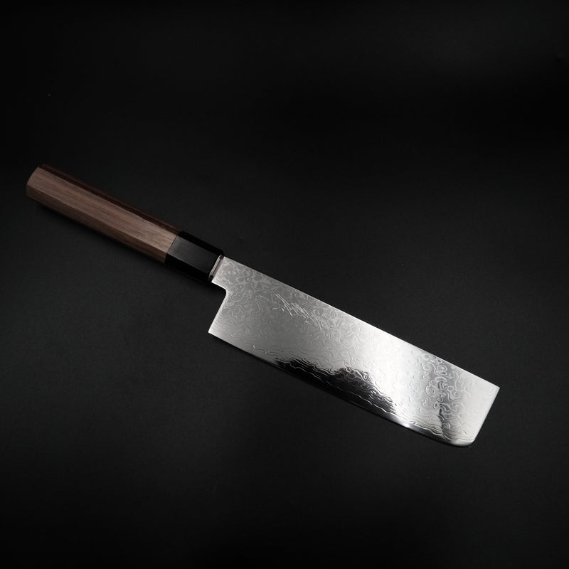 Yoshihiro Ginsan Nakiri 180mm, düz ağız profili
